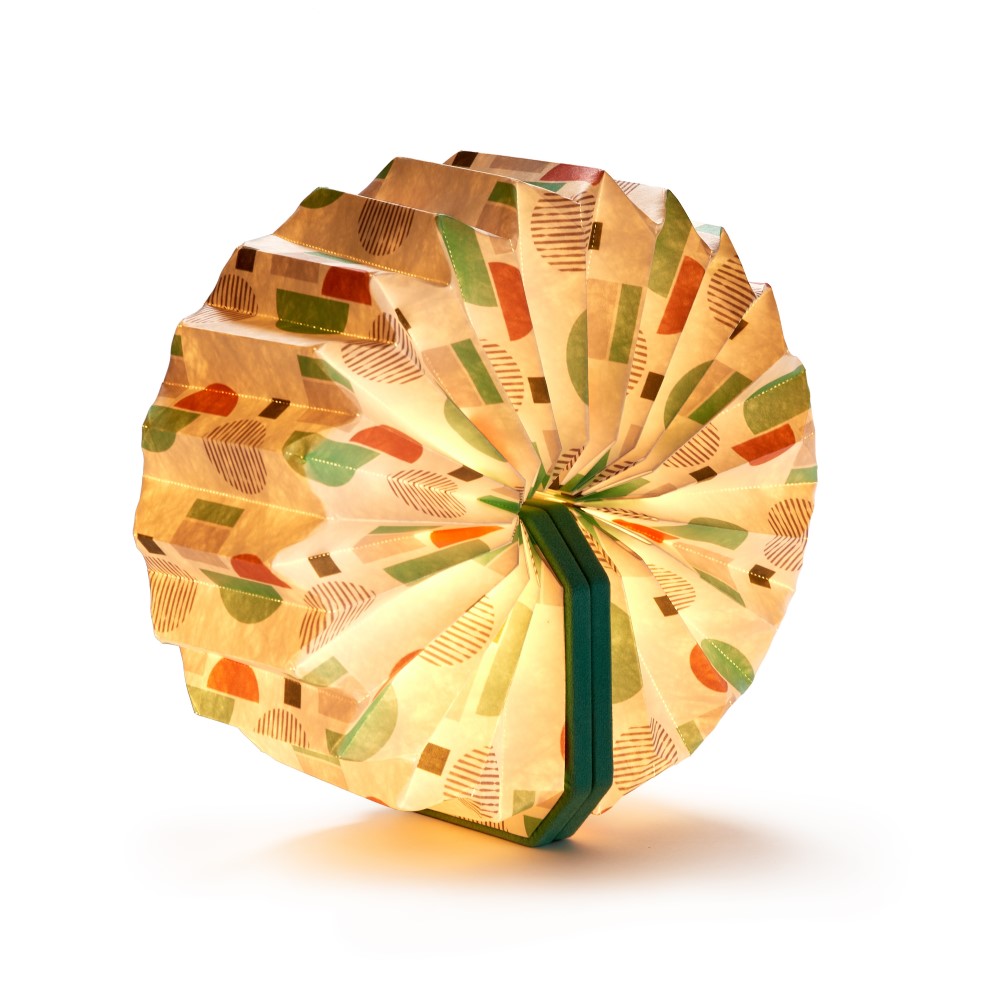 Velvet Accordion Light - Stimmungslicht in Akkordeonform / Lampion