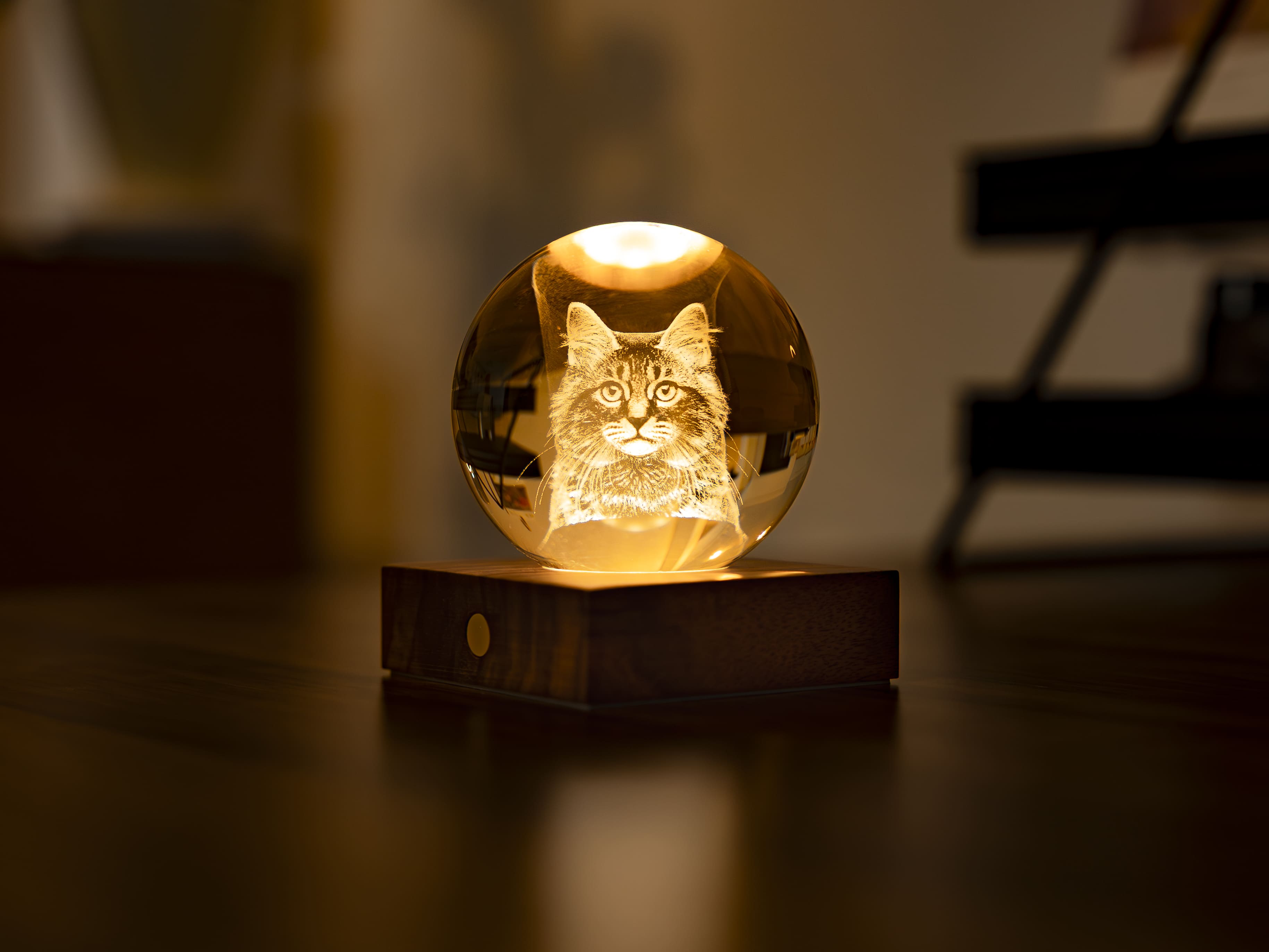 Amber Crystal Light