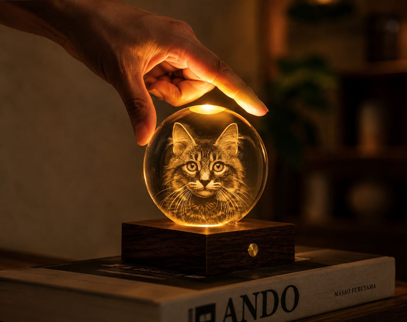 Amber Crystal Light