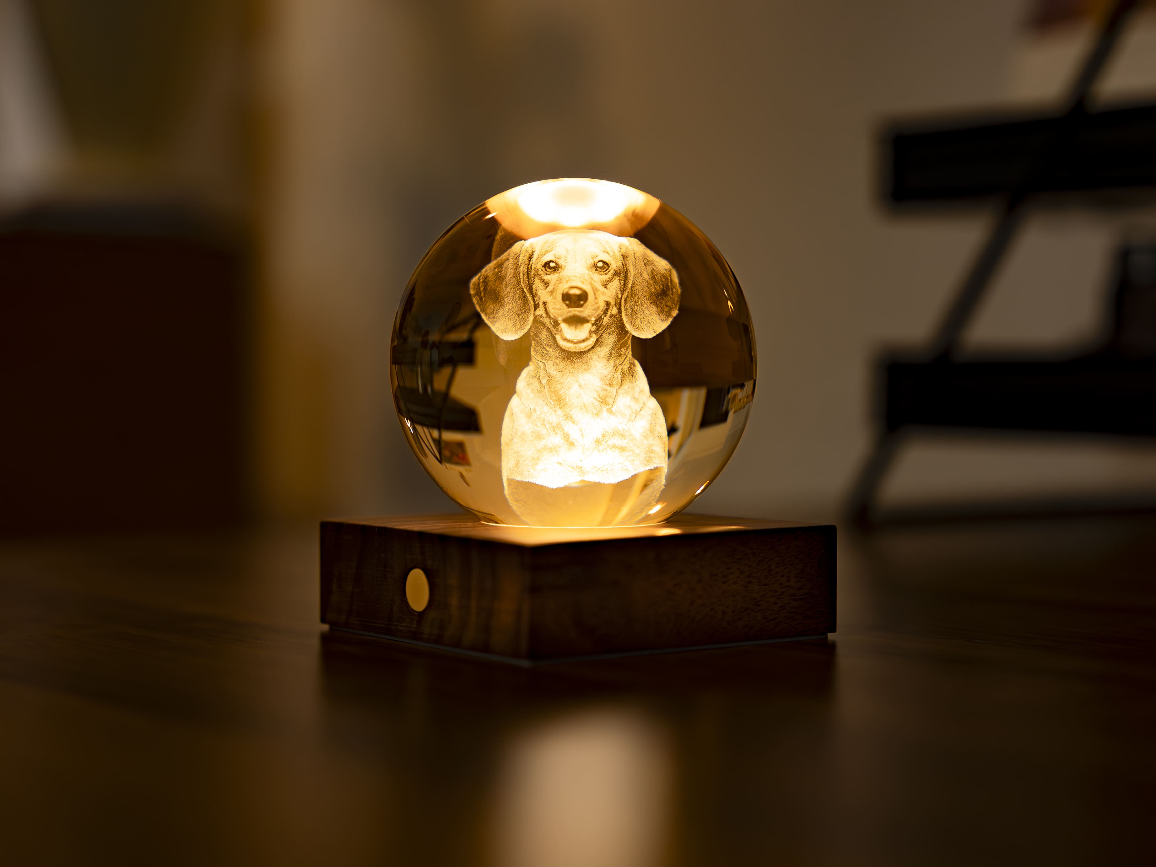 Amber Crystal Light