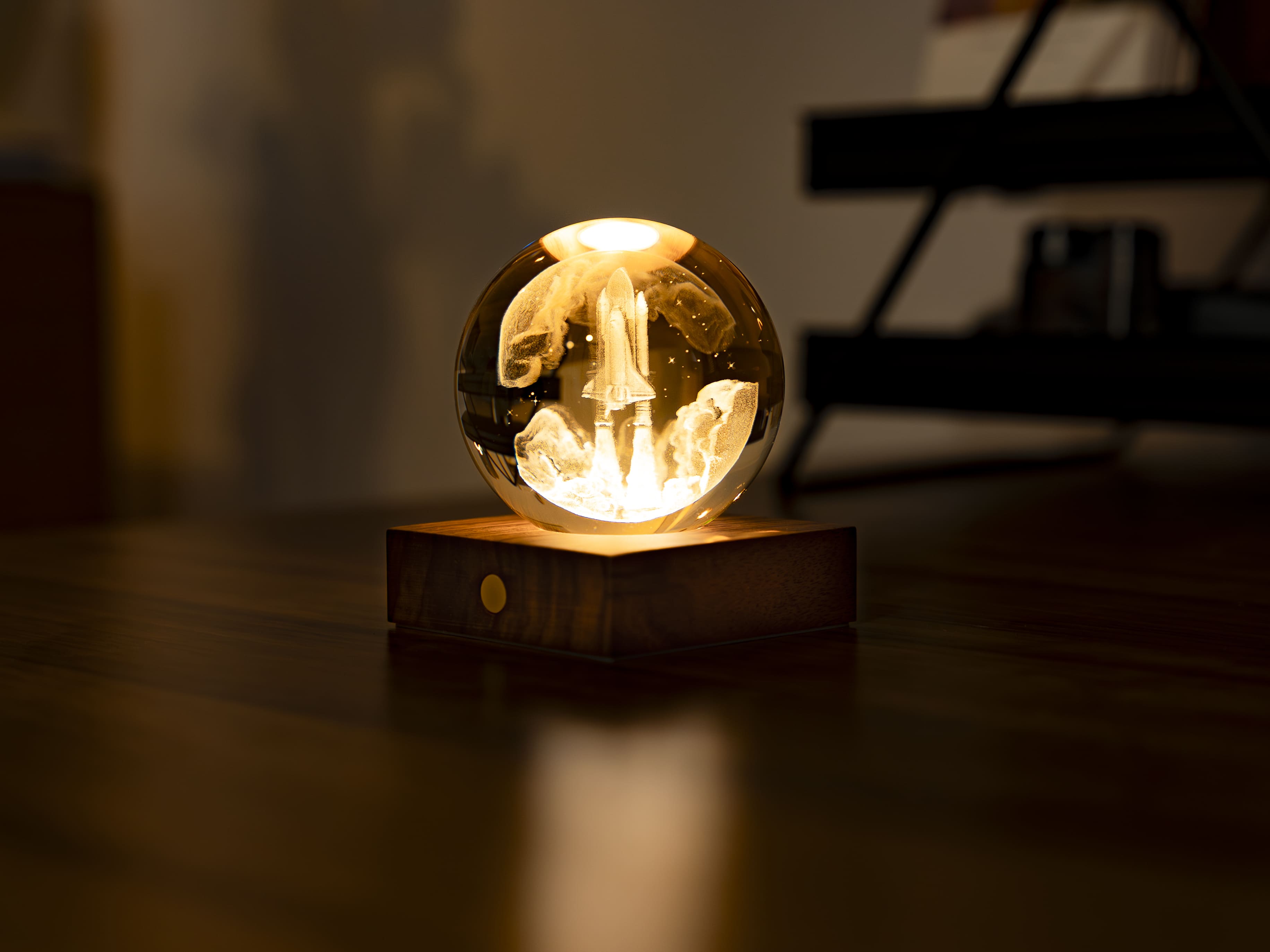 Amber Crystal Light
