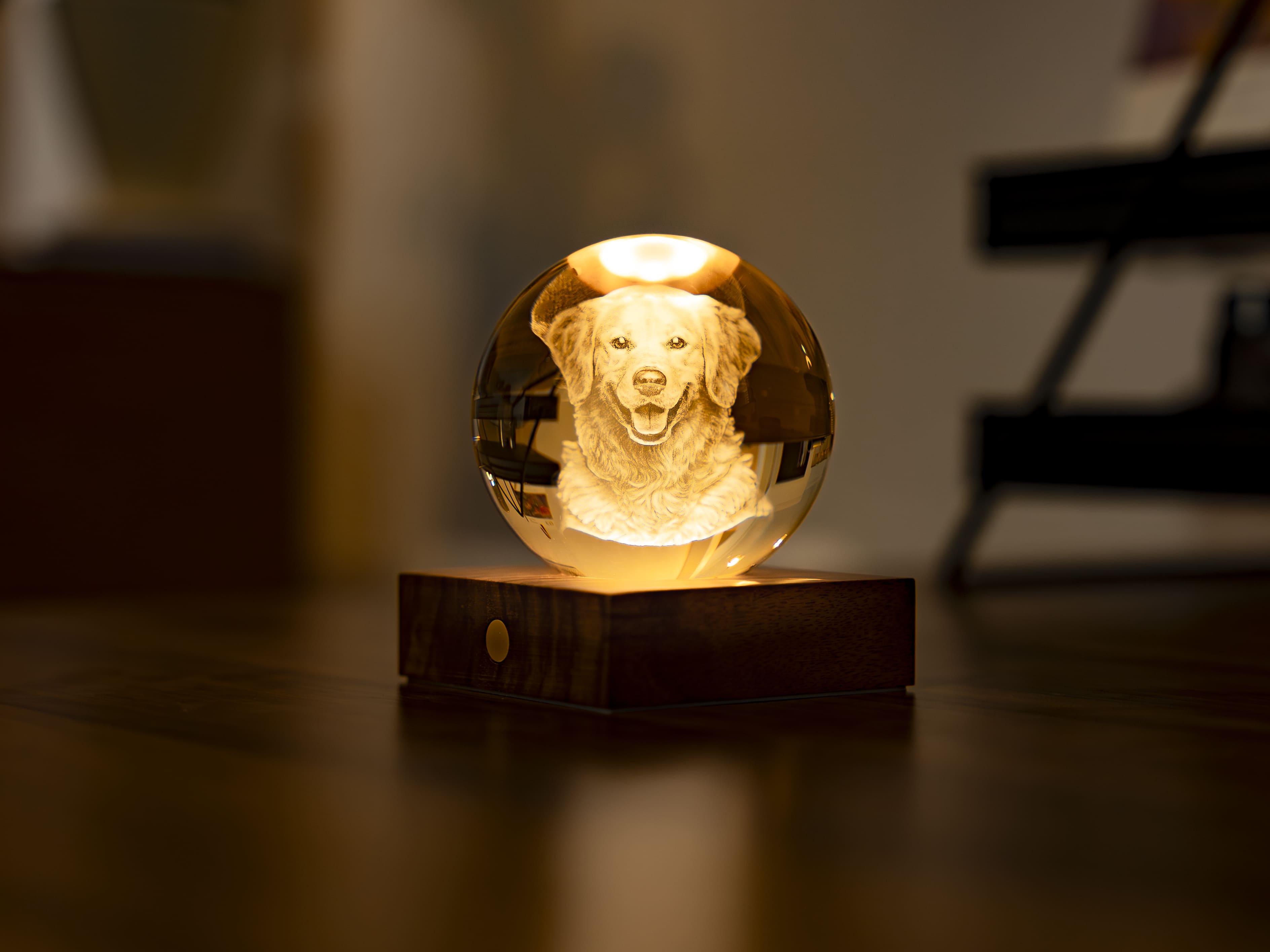 Amber Crystal Light