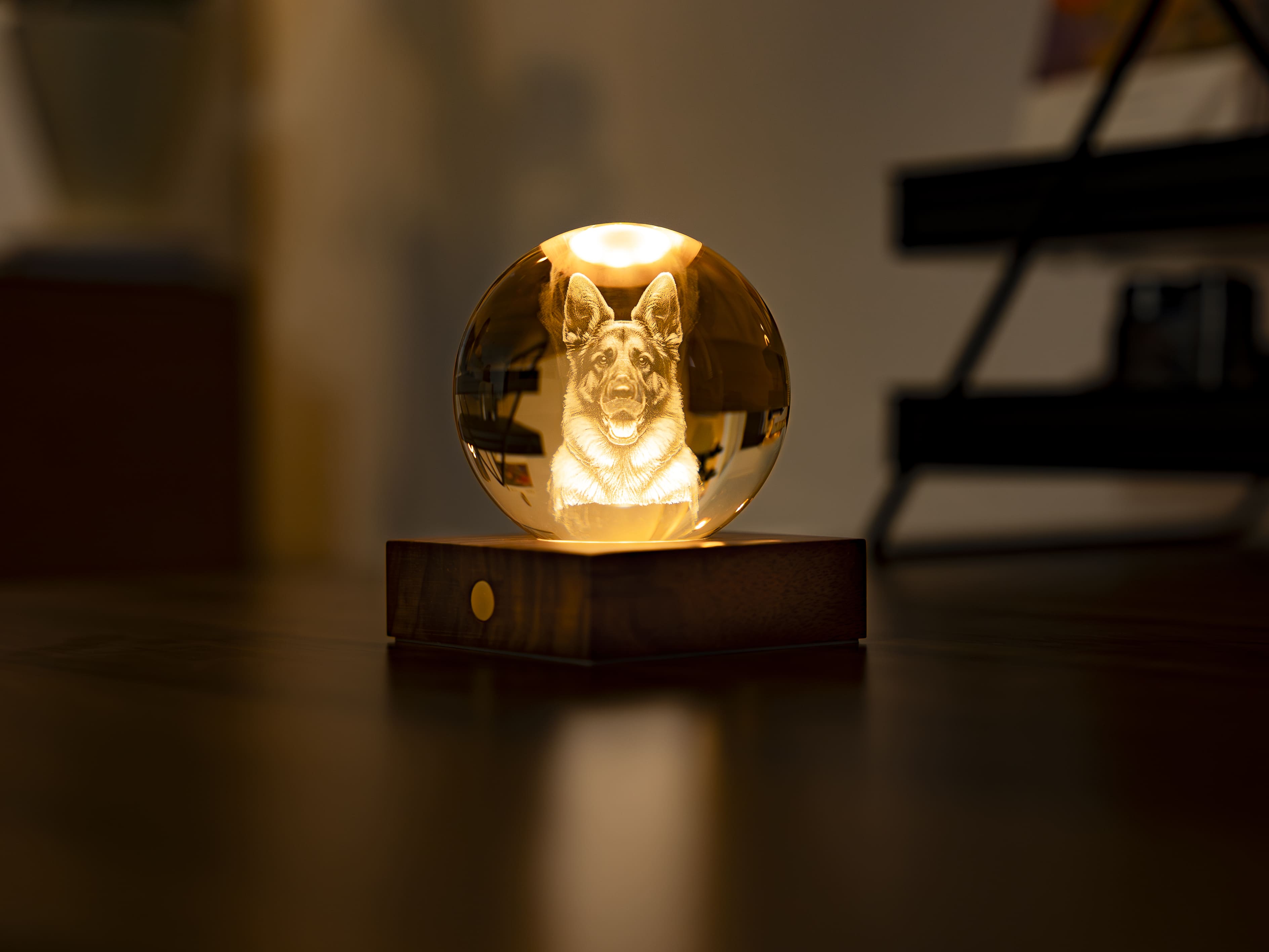 Amber Crystal Light