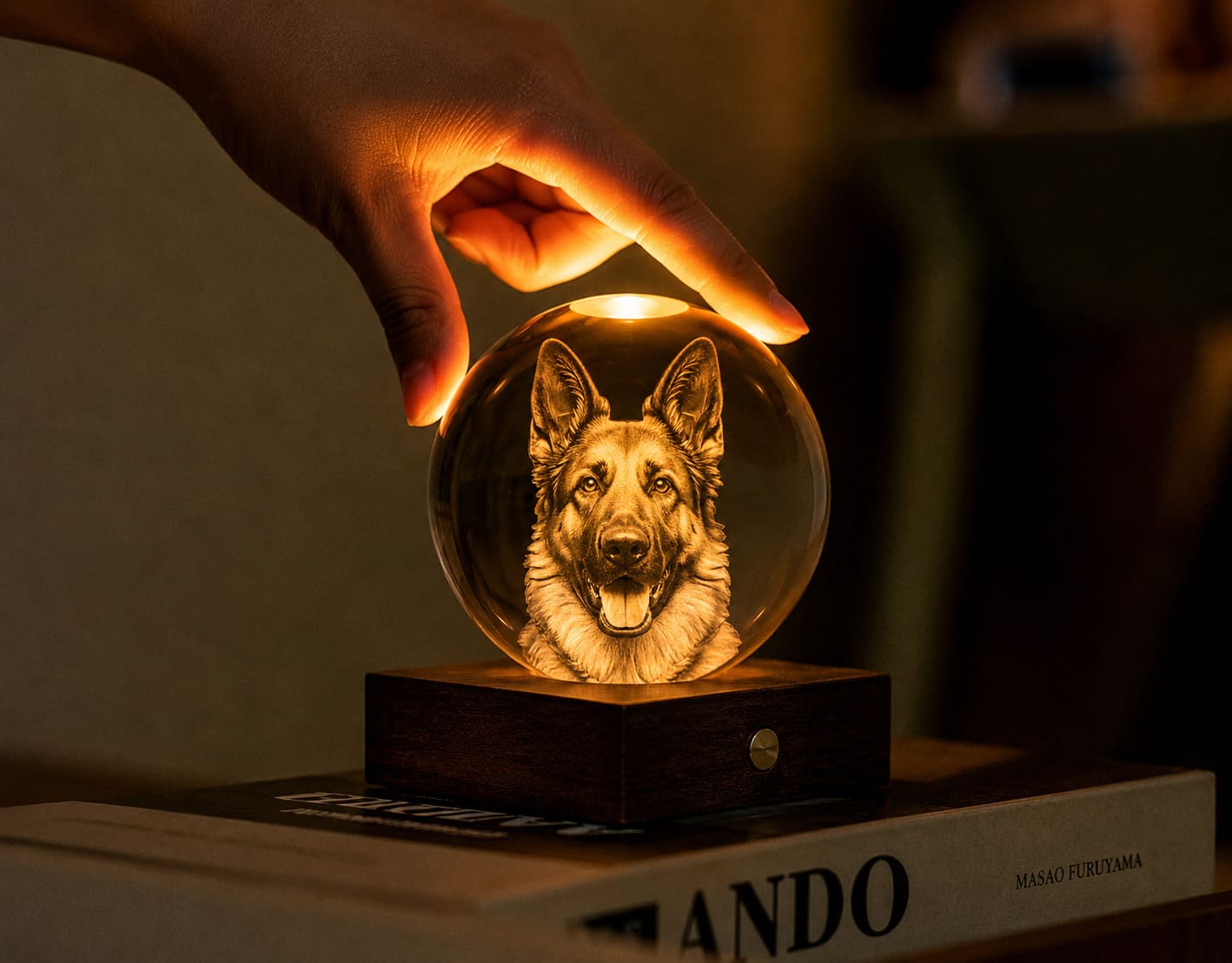 Amber Crystal Light