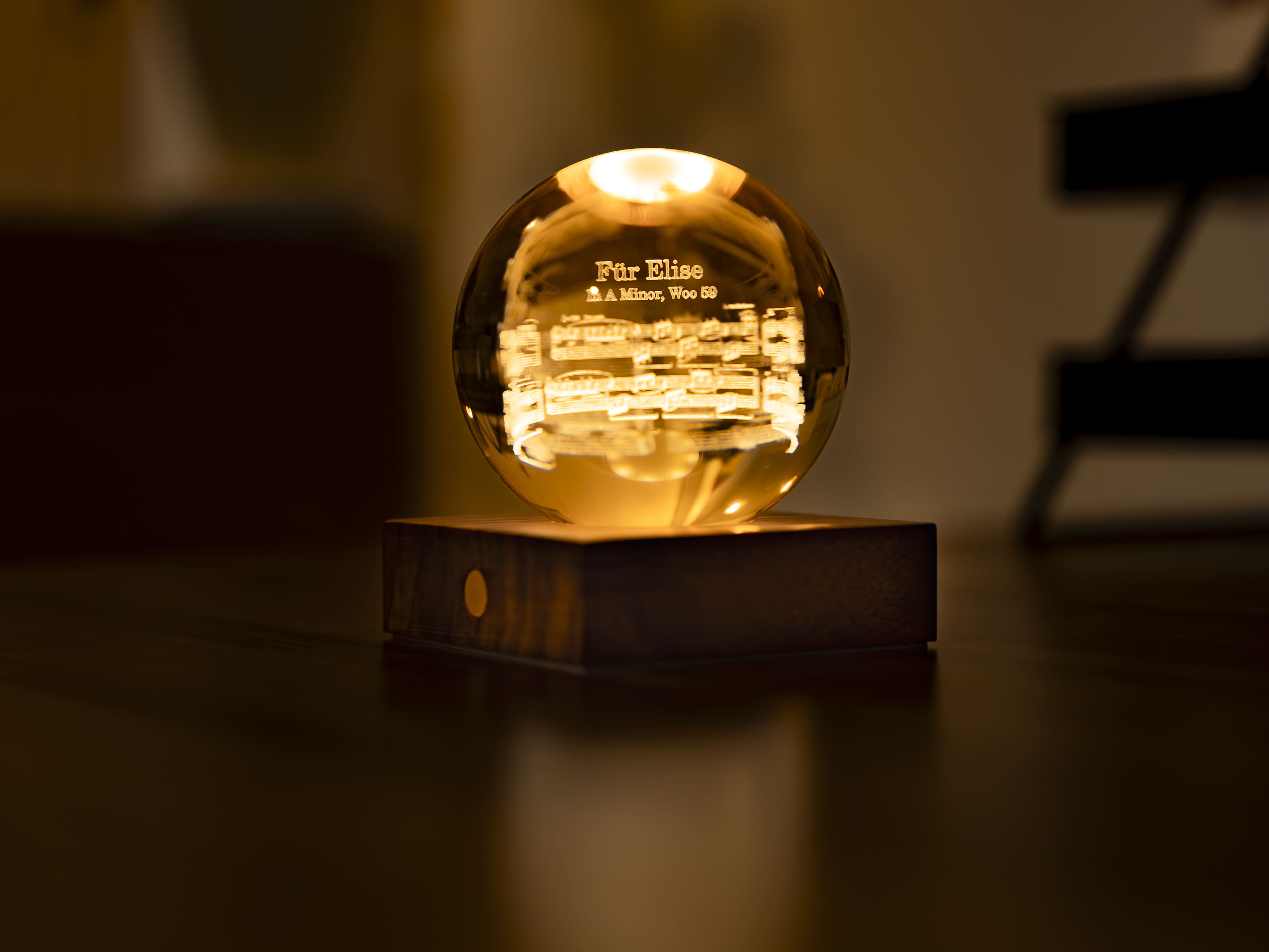Amber Crystal Light