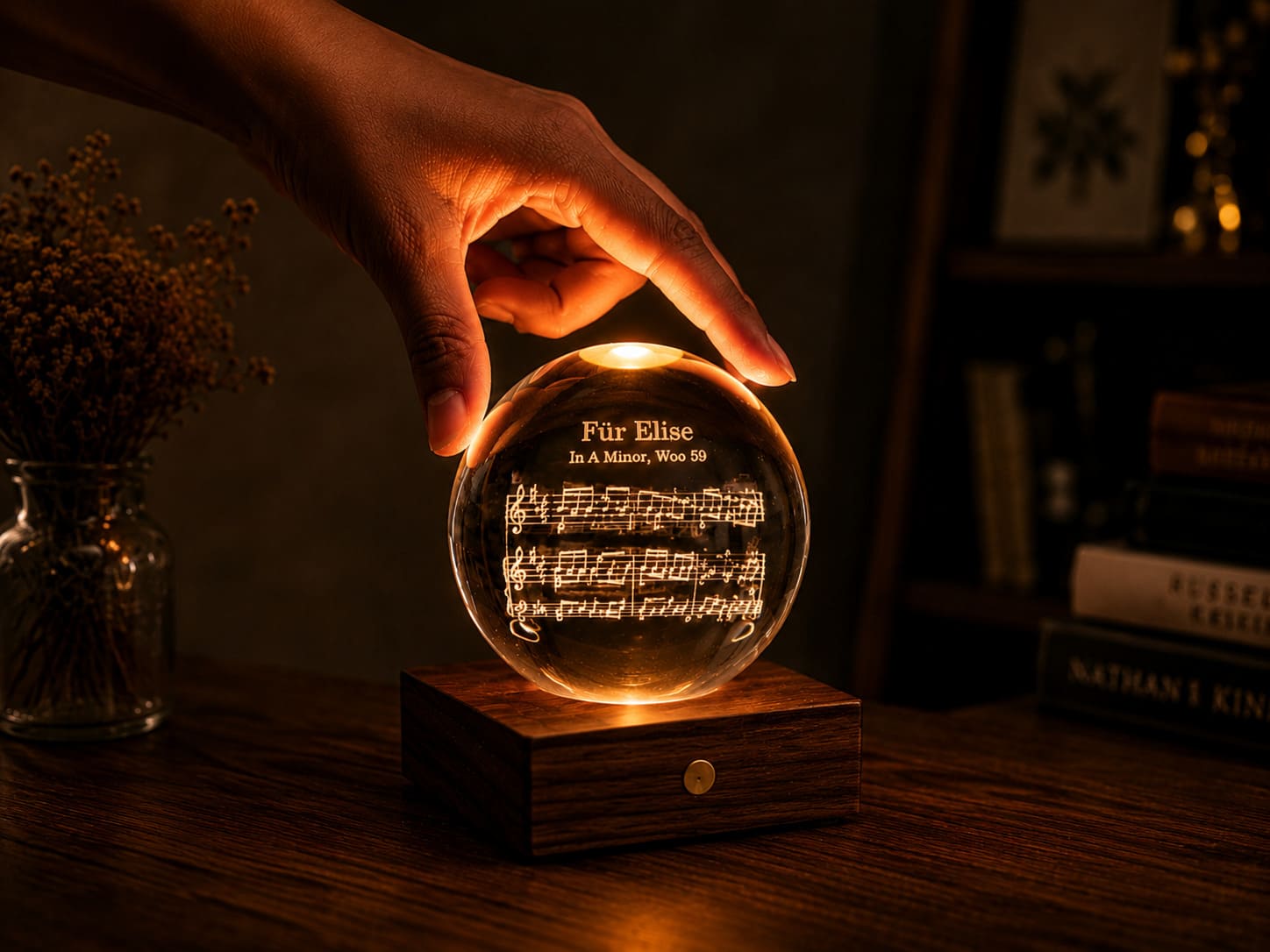 Amber Crystal Light