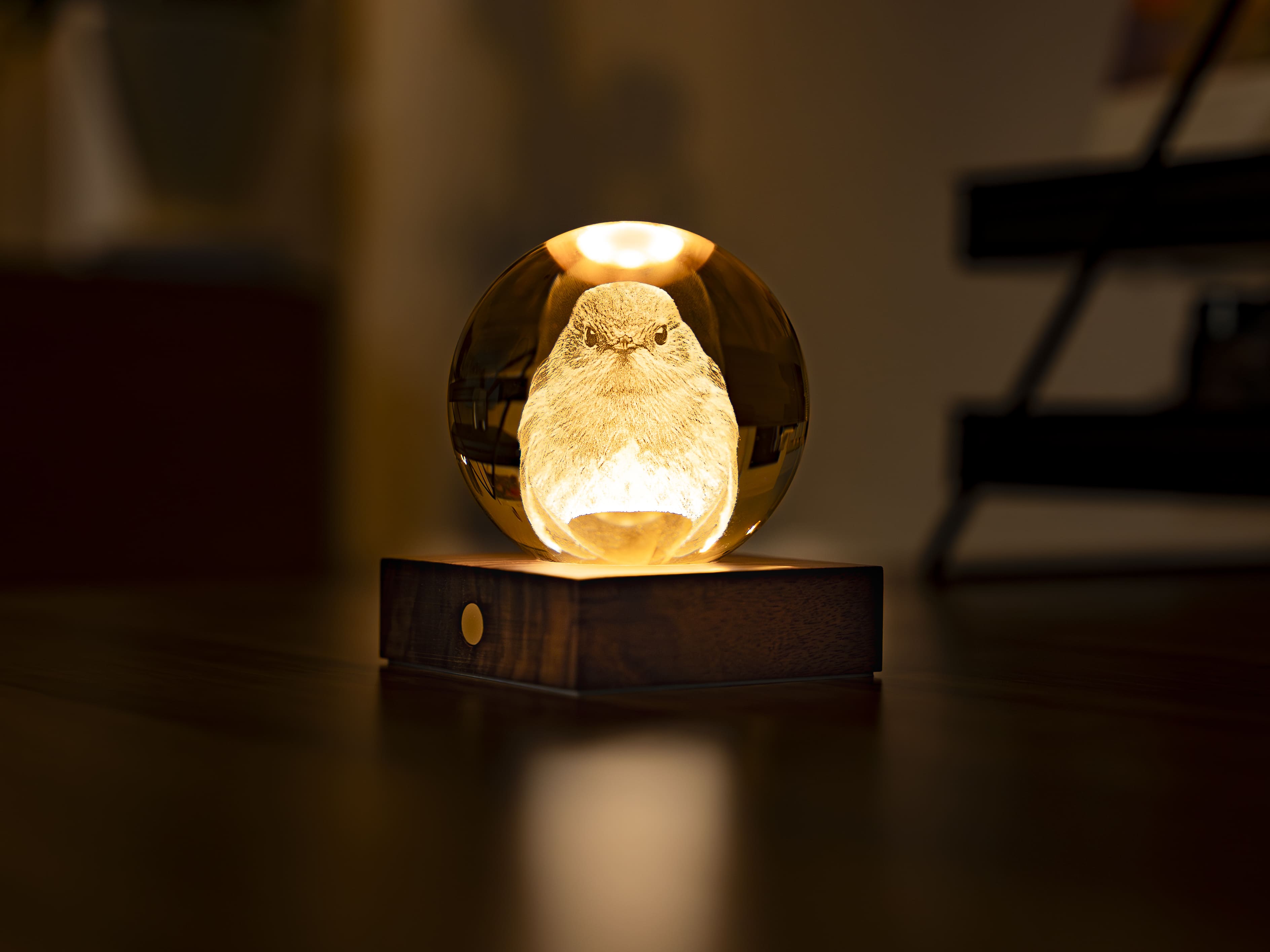 Amber Crystal Light