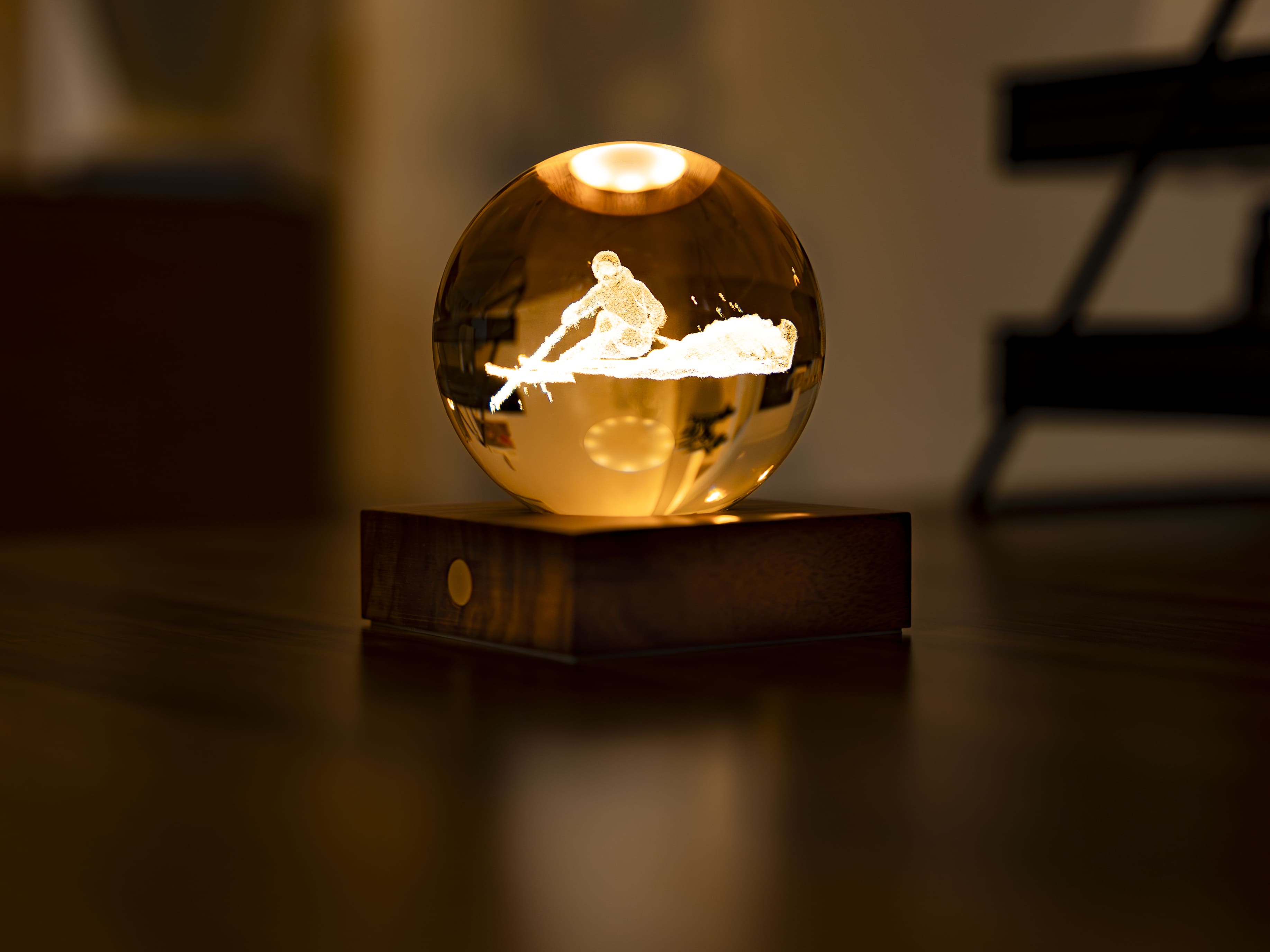 Amber Crystal Light