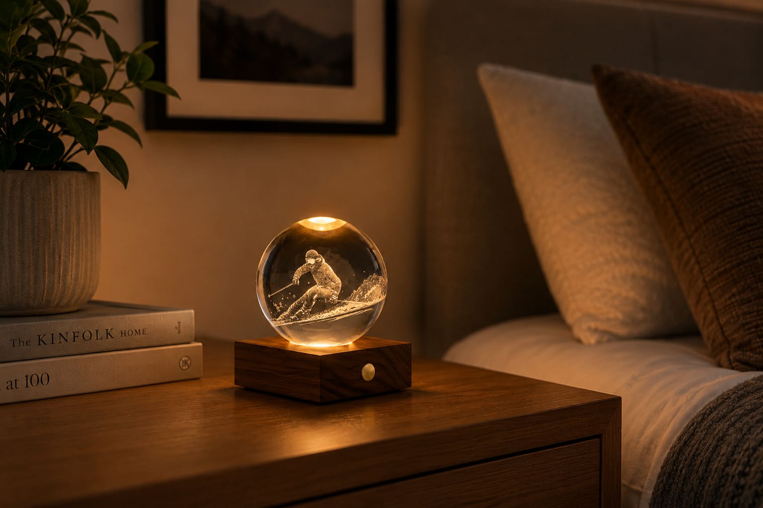 Amber Crystal Light