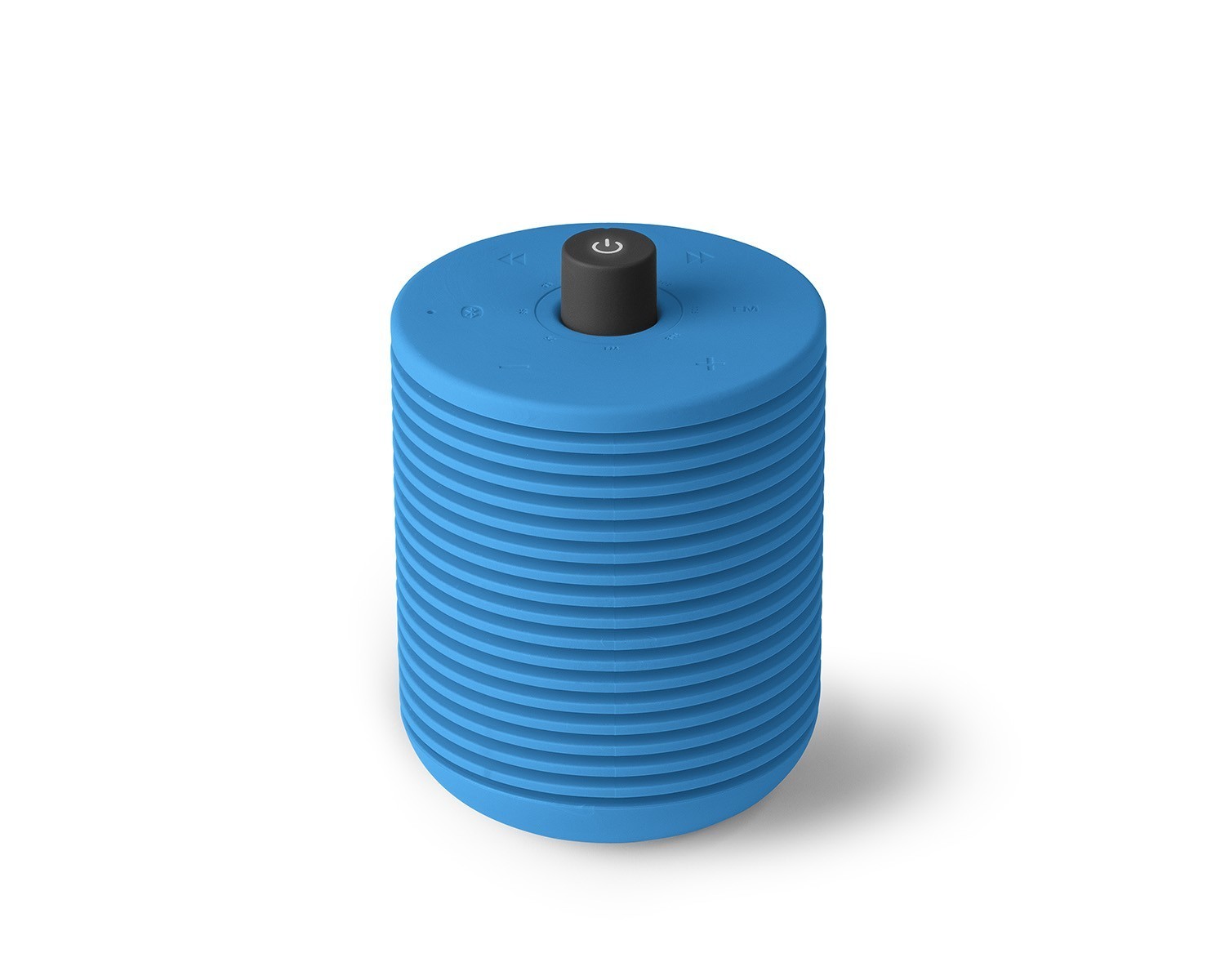 Radio und BT-Lautsprecher, wiederaufladbar, blau