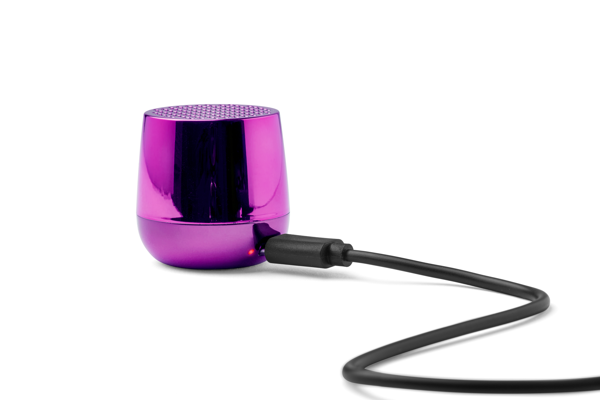 mini bluetooth-speaker 3W, metallic pruple, alumin