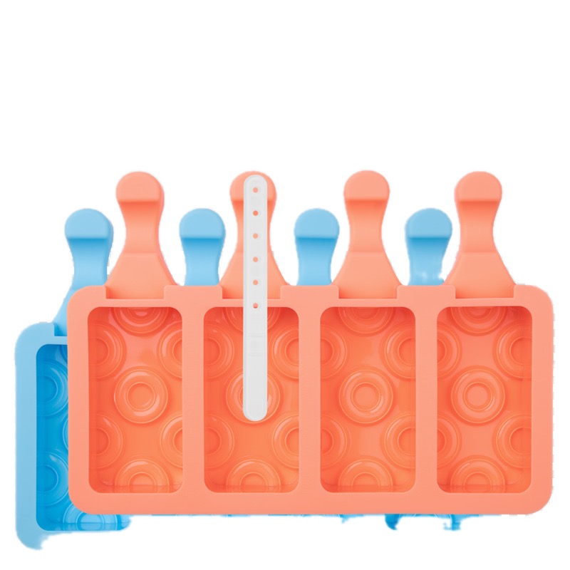 Popsicle IceForm Donut aquamarine/peach - Eisform