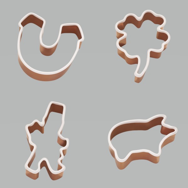 Ausstechformen Glück 4er Set