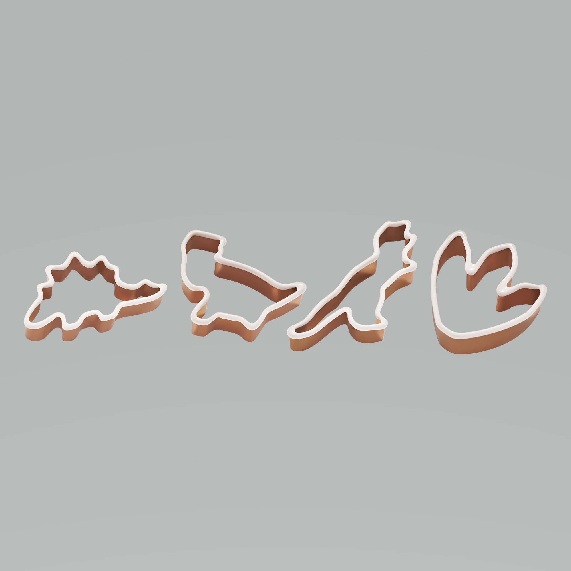 Ausstechformen Dinos 4er Set