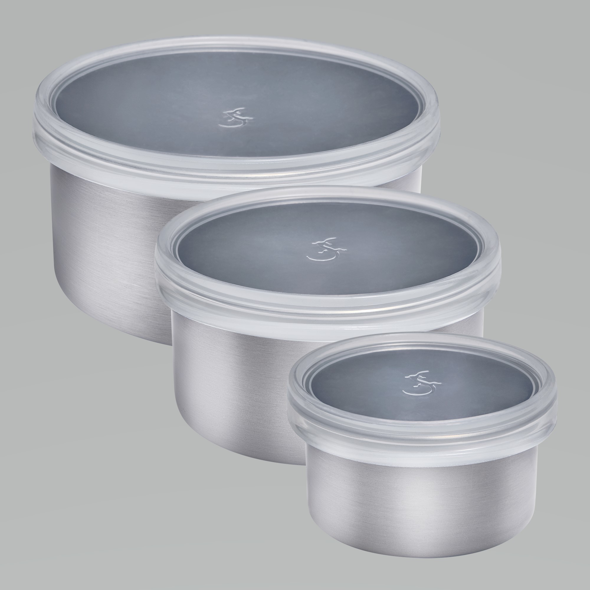 Mini-Dosen EDS 3er Set mit Silikondeckel