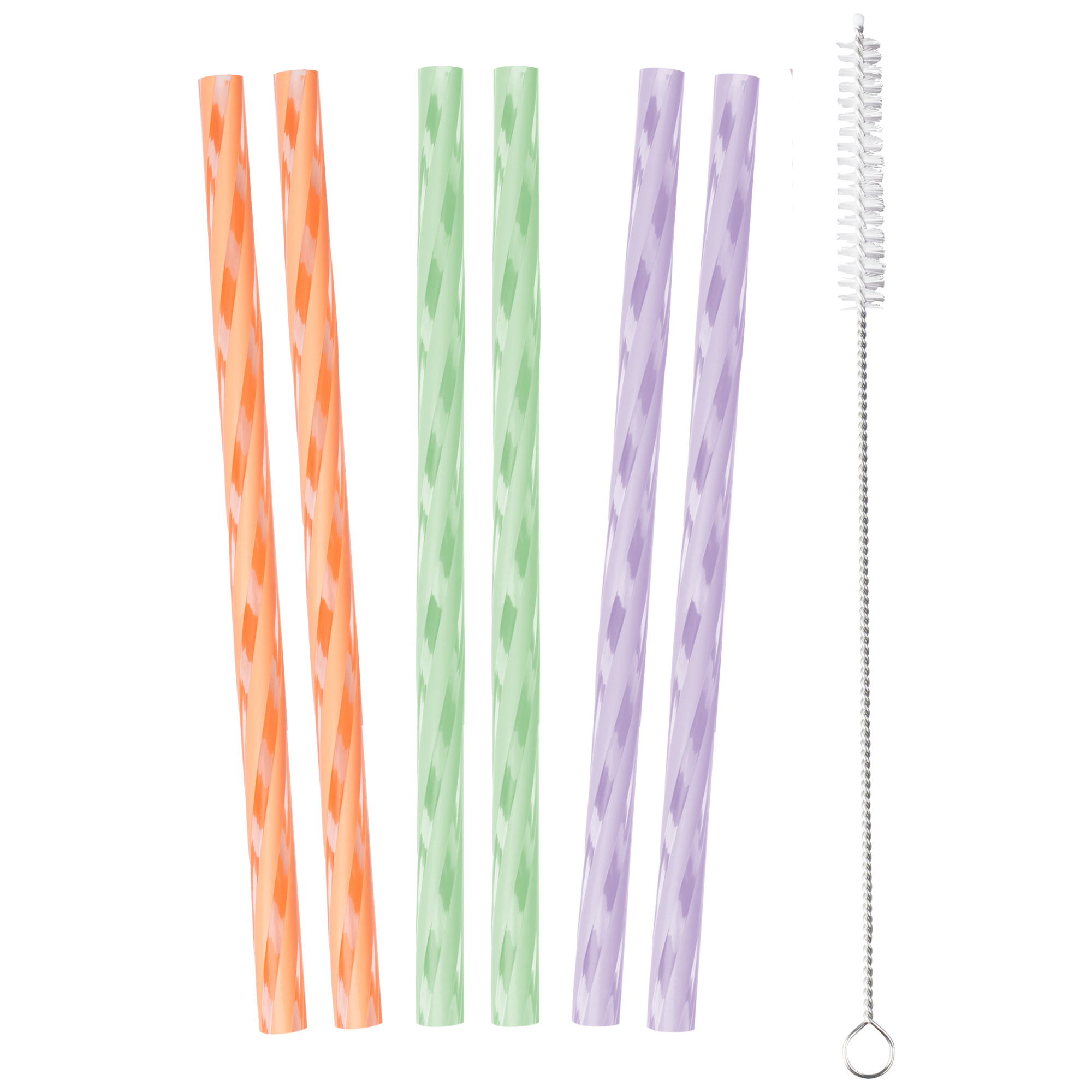 Trinkhalme Silikon 20cm 6er Set