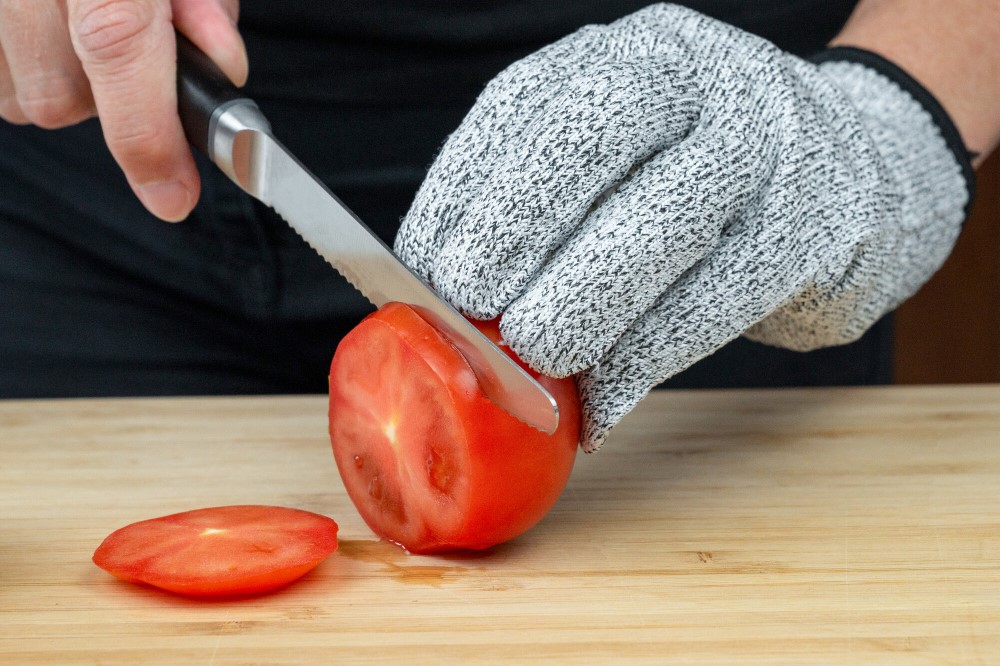 Schnittschutzhandschuhe Paar Größe L
