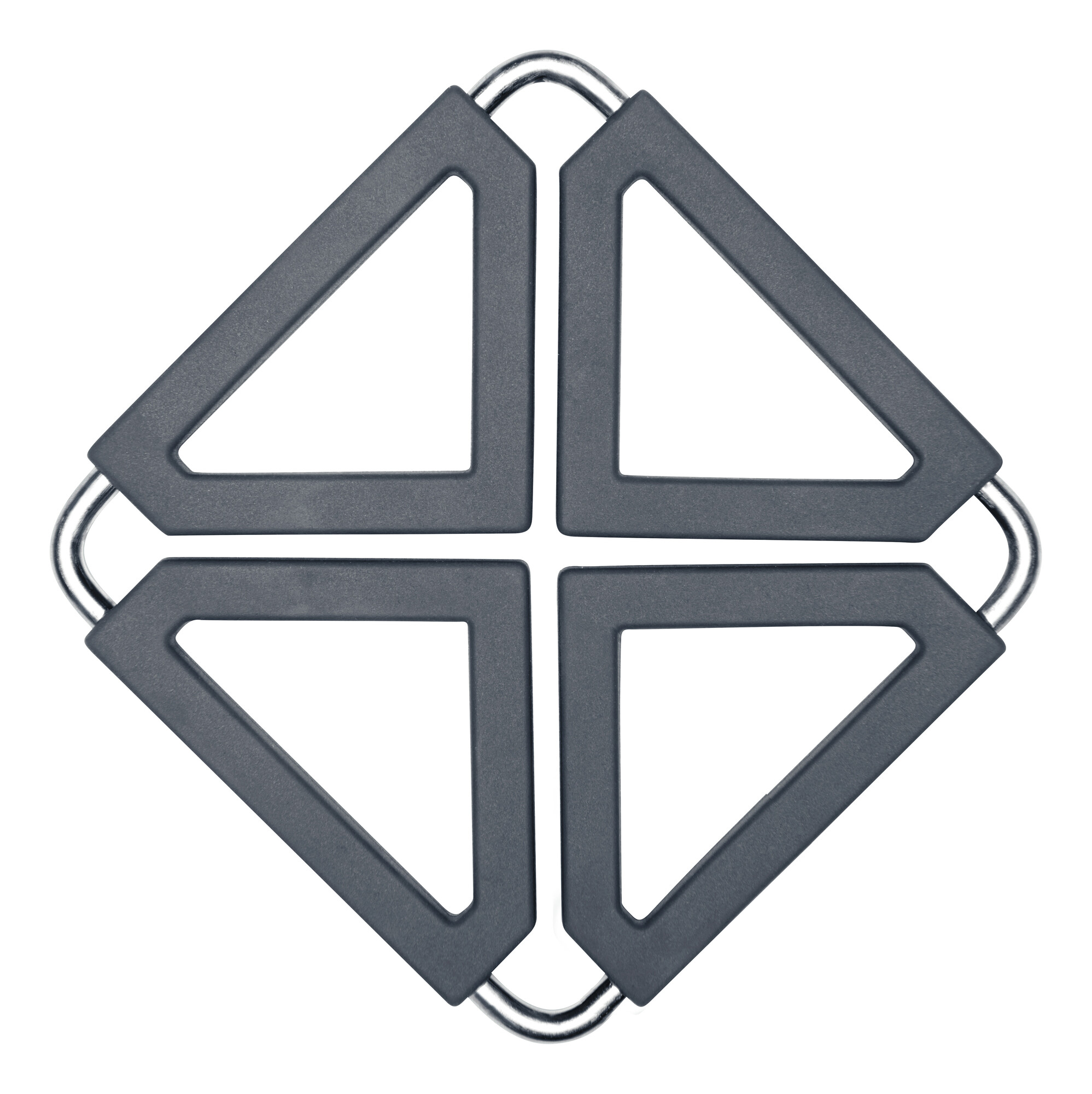 Topfuntersetzer Premium-Platin Silikon iron grey