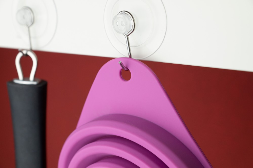 Trichter Silikon breit grape