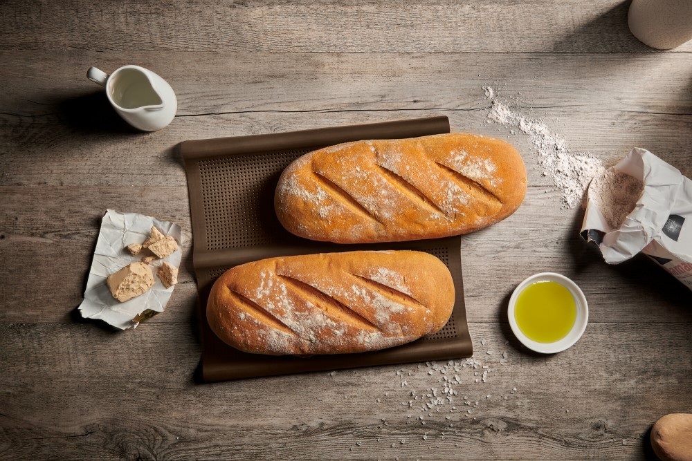 Flexiform Ciabatta 29,5x26cm 2fach braun