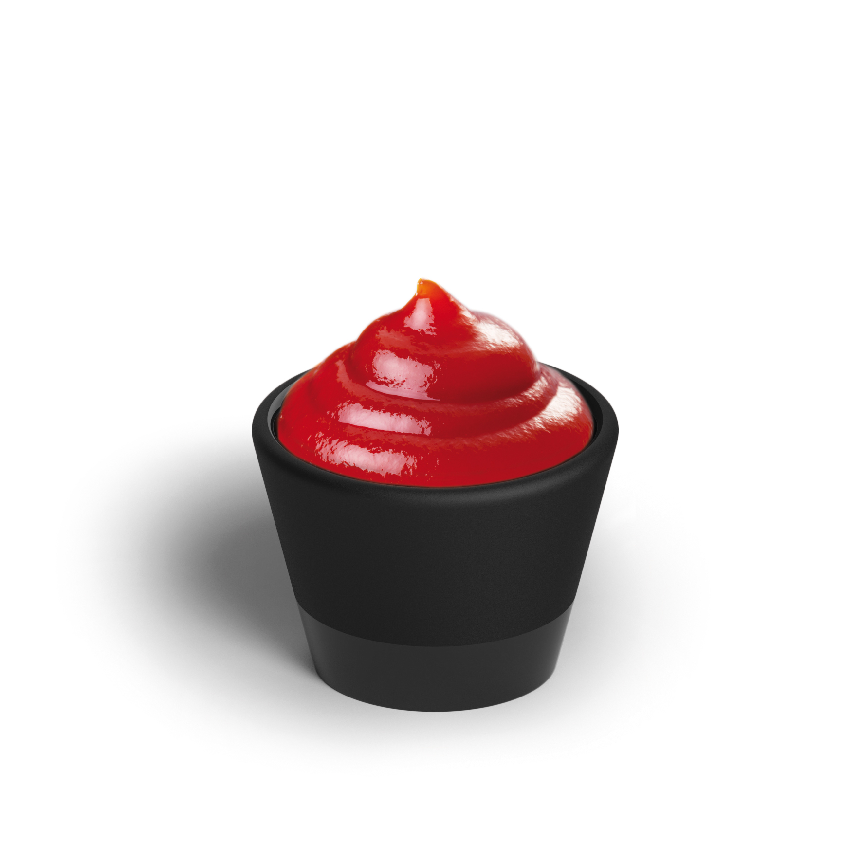 terracotta / black / 0,5 dl