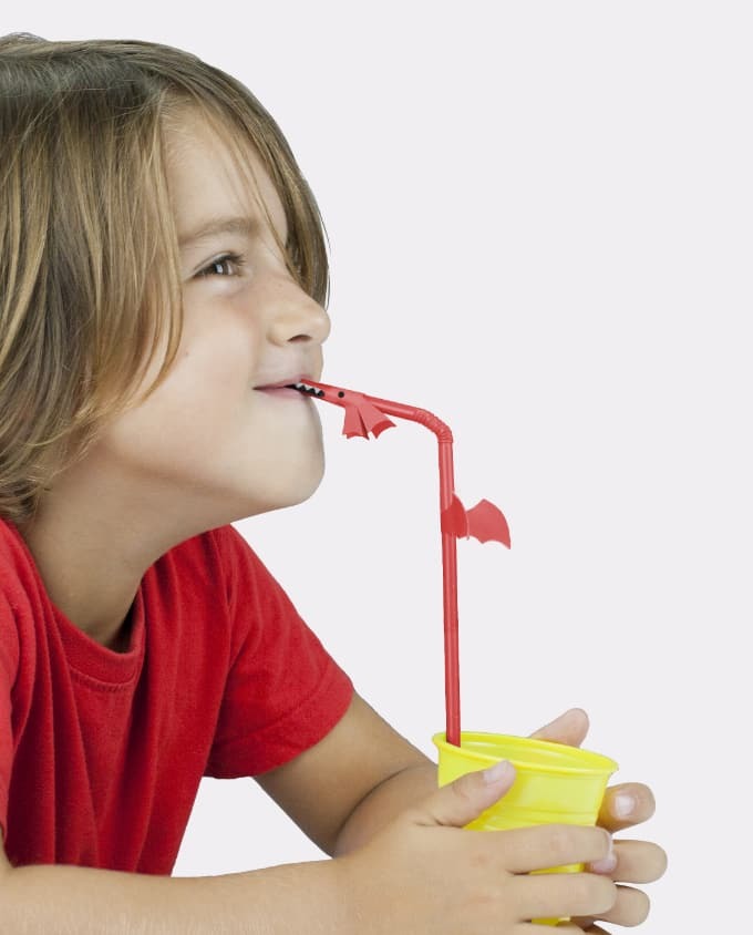 Dragon Straws / Papierstrohhalme