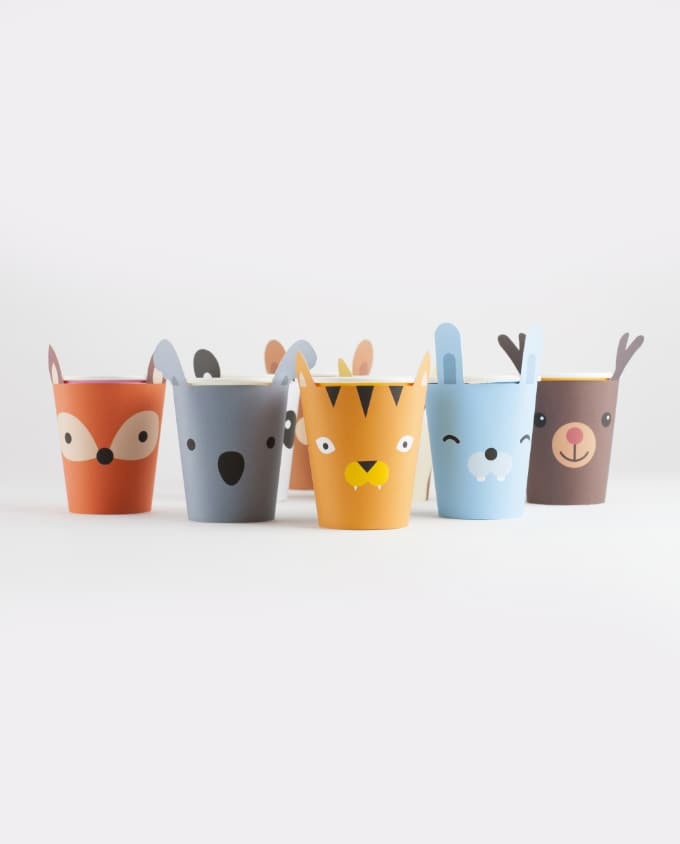 Animal Cups