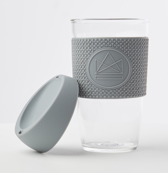 Reusable Glass Cup - Wiederverwendbare Glasbecher