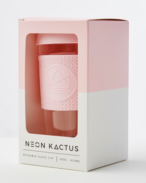 Reusable Glass Cup - Wiederverwendbare Glasbecher