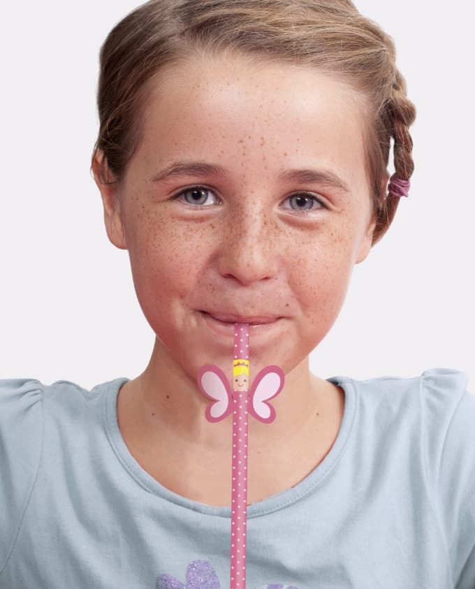 Fairy Paper Straws / Zauberhafte Strohhalme