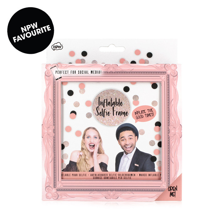 Rosé Gold Inflatable Self Frame - Aufblasbarer Fotorahmen