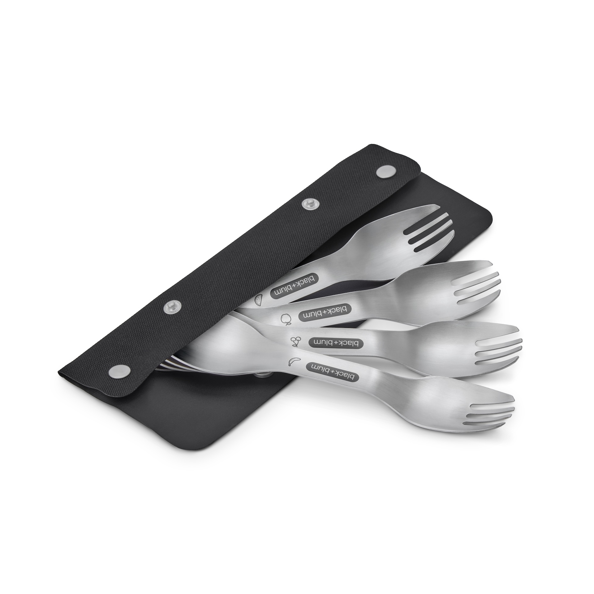 Steel Spork Set - Edelstahl-Besteck
