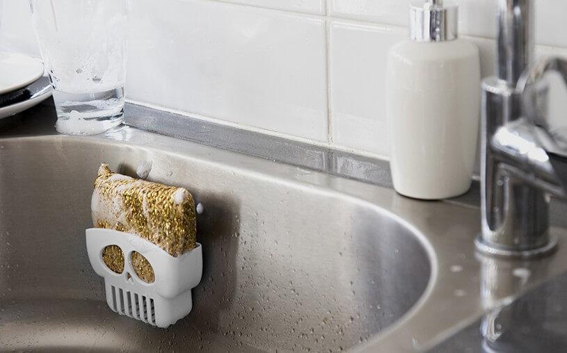 Brain Drain - Küchenschwamm Halter