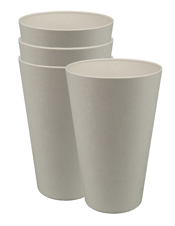 Coconut white, 400ml, Bioplastik, C-PLA