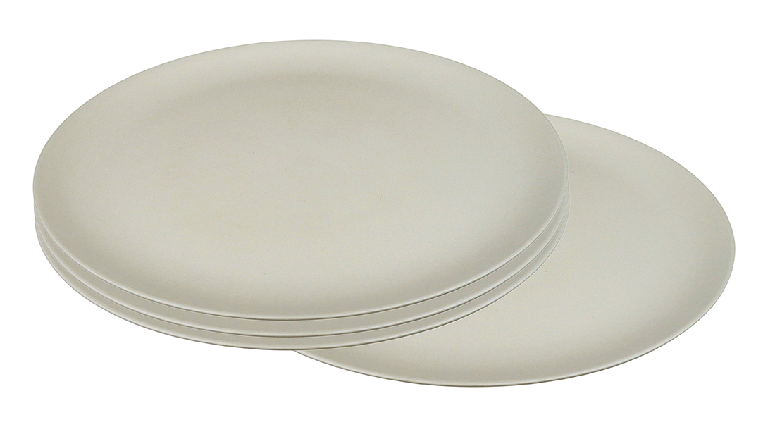 Coconut white, Durchmesser 25cm, Bioplastik, C-PLA