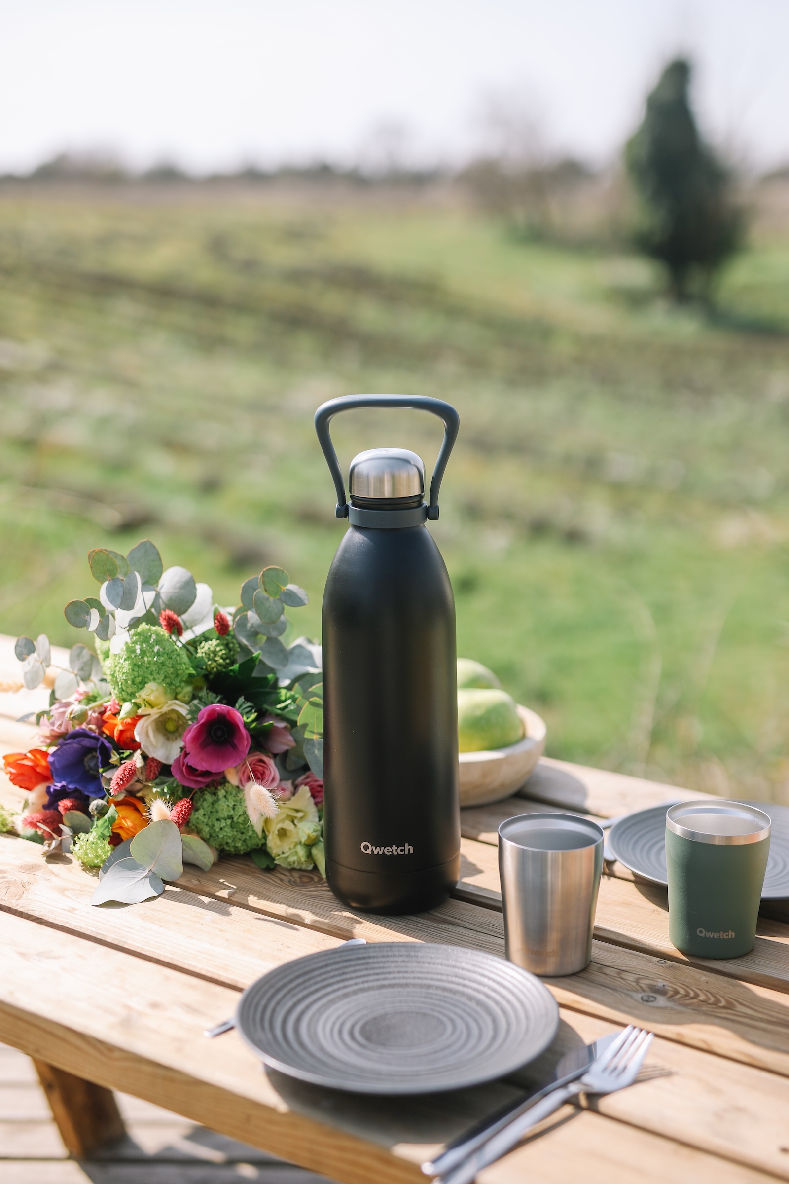 Titan Stainles - Isolier-Flasche Edelstahl