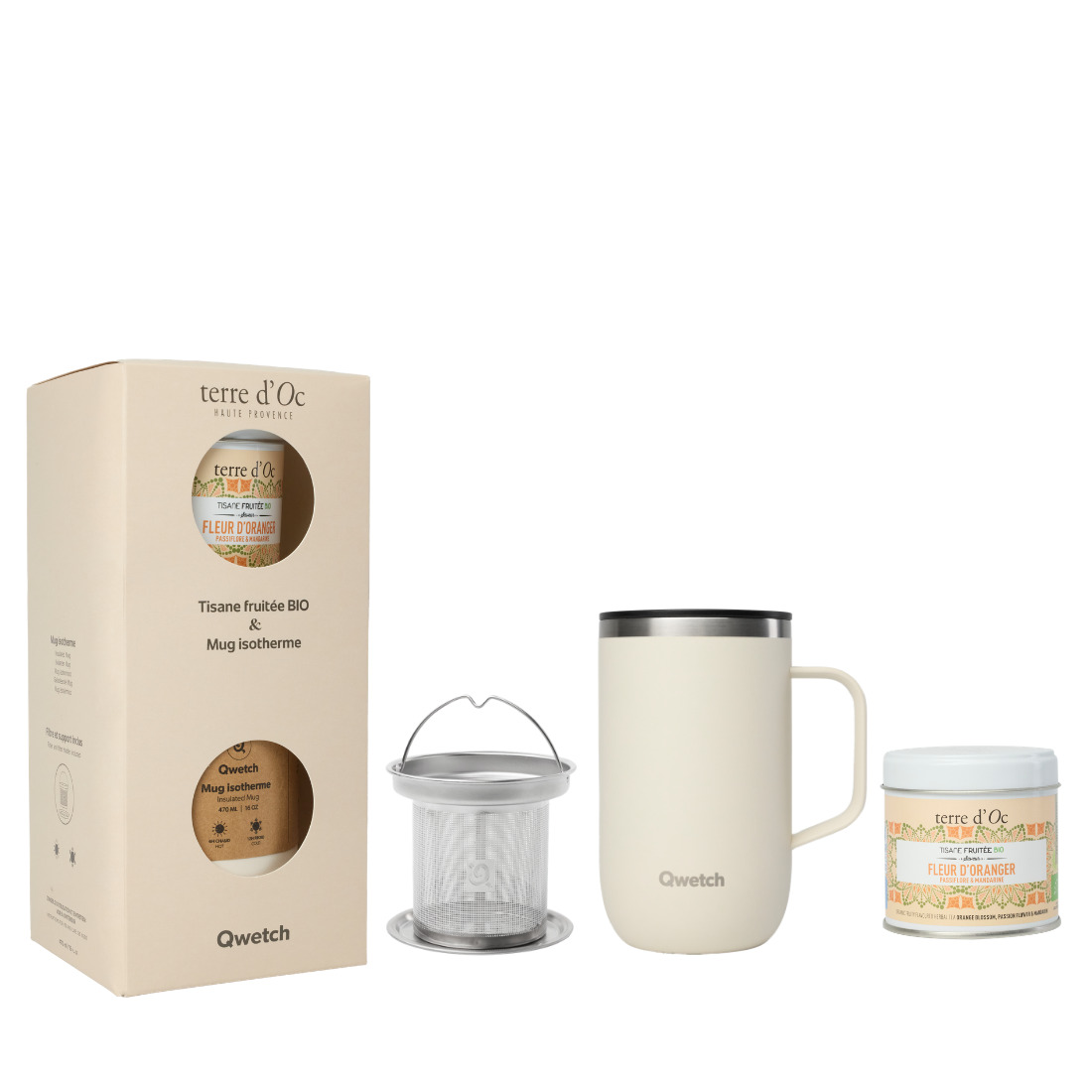 Travel Mug & Fleur d'Oranger Set
