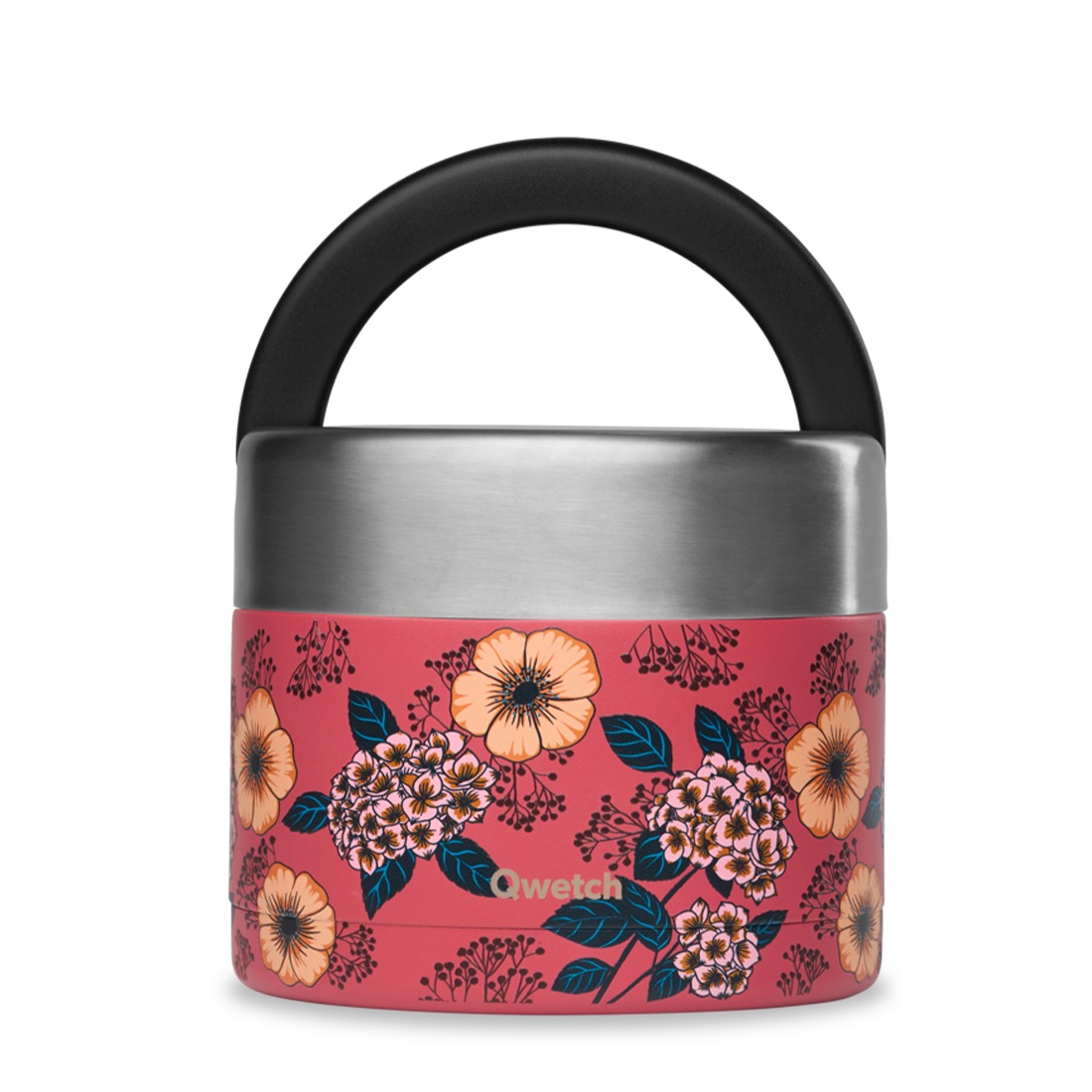 Stainless steel insulated lunch box with handle - Essensbehälter