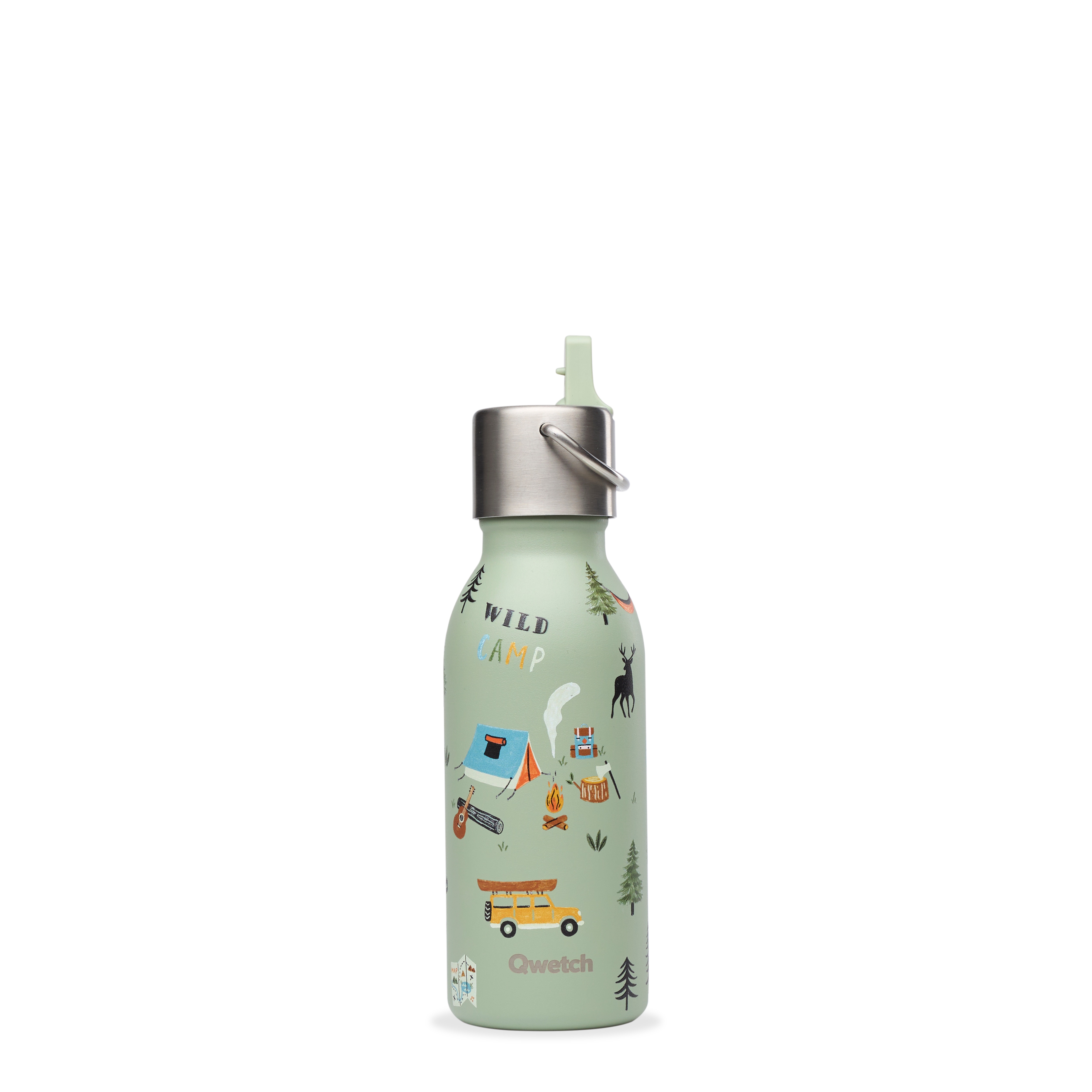 Stainless steel insulated bottle - Kids - Yosemite - Lime Green - 350ml