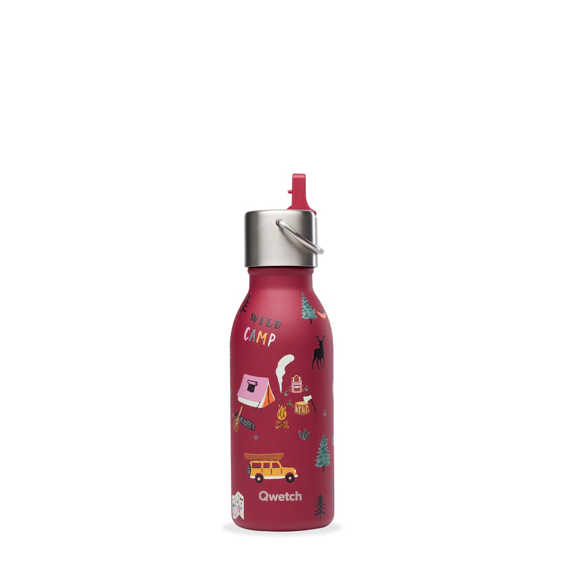 Stainless steel insulated bottle - Kids - Yosemite - Garnet - 350ml