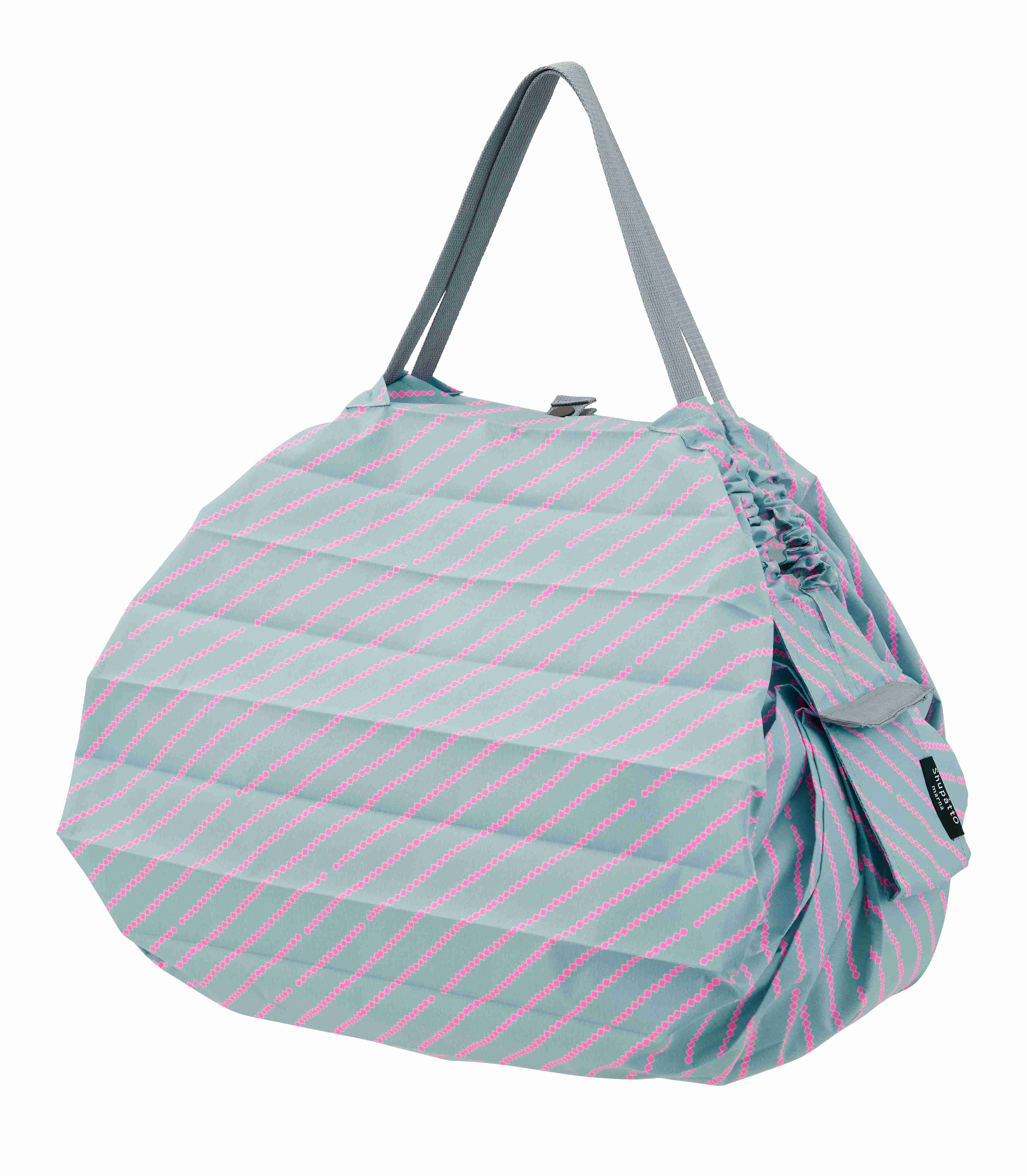 Compact Bag M - Morning Sun -  Faltbare Einkaufstasche One-Pull (patentiert)