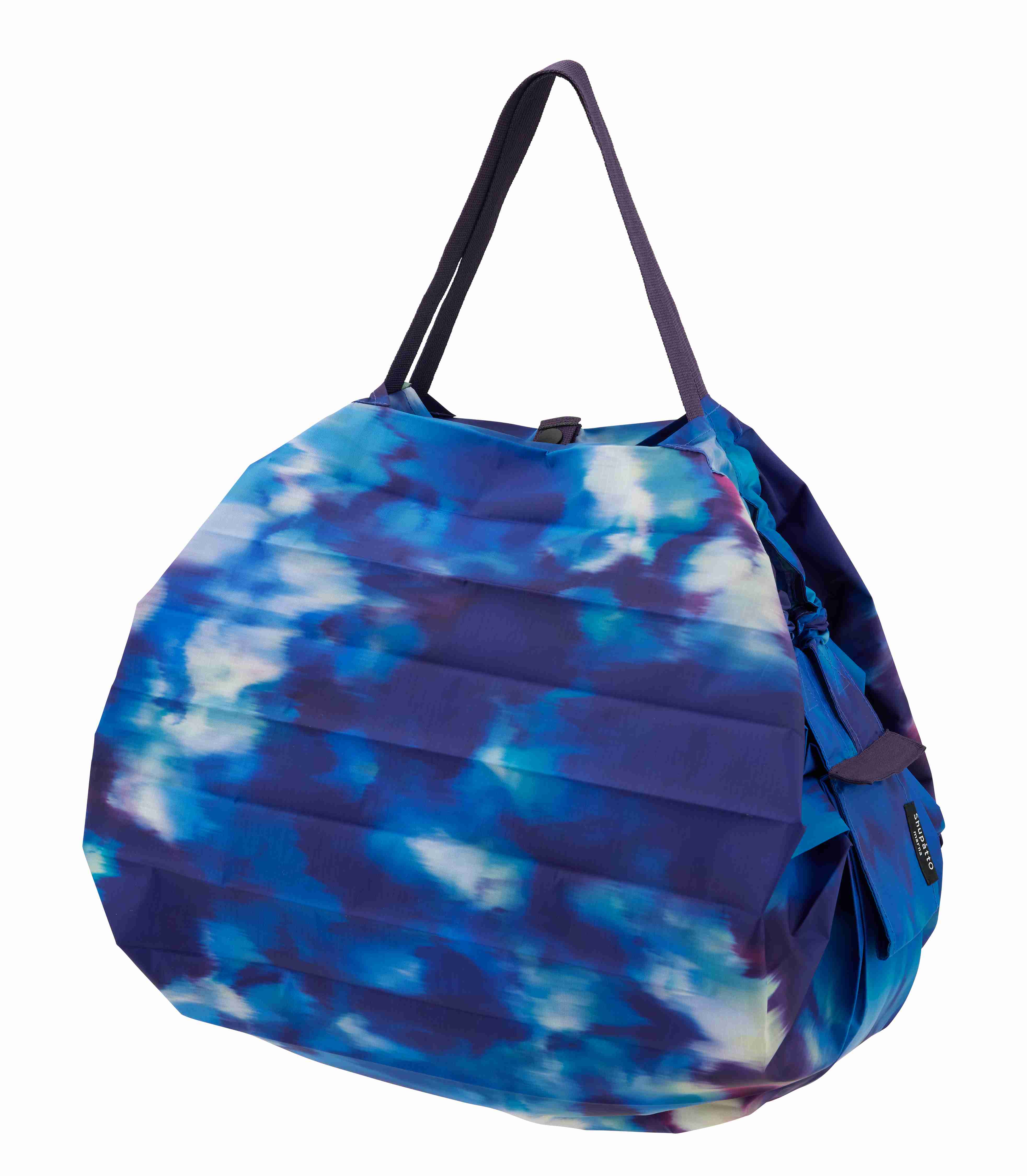 Compact Bag M "Jewels of the Sea" Sea Shells - Faltbare Tasche  One-Pull (patentiert)