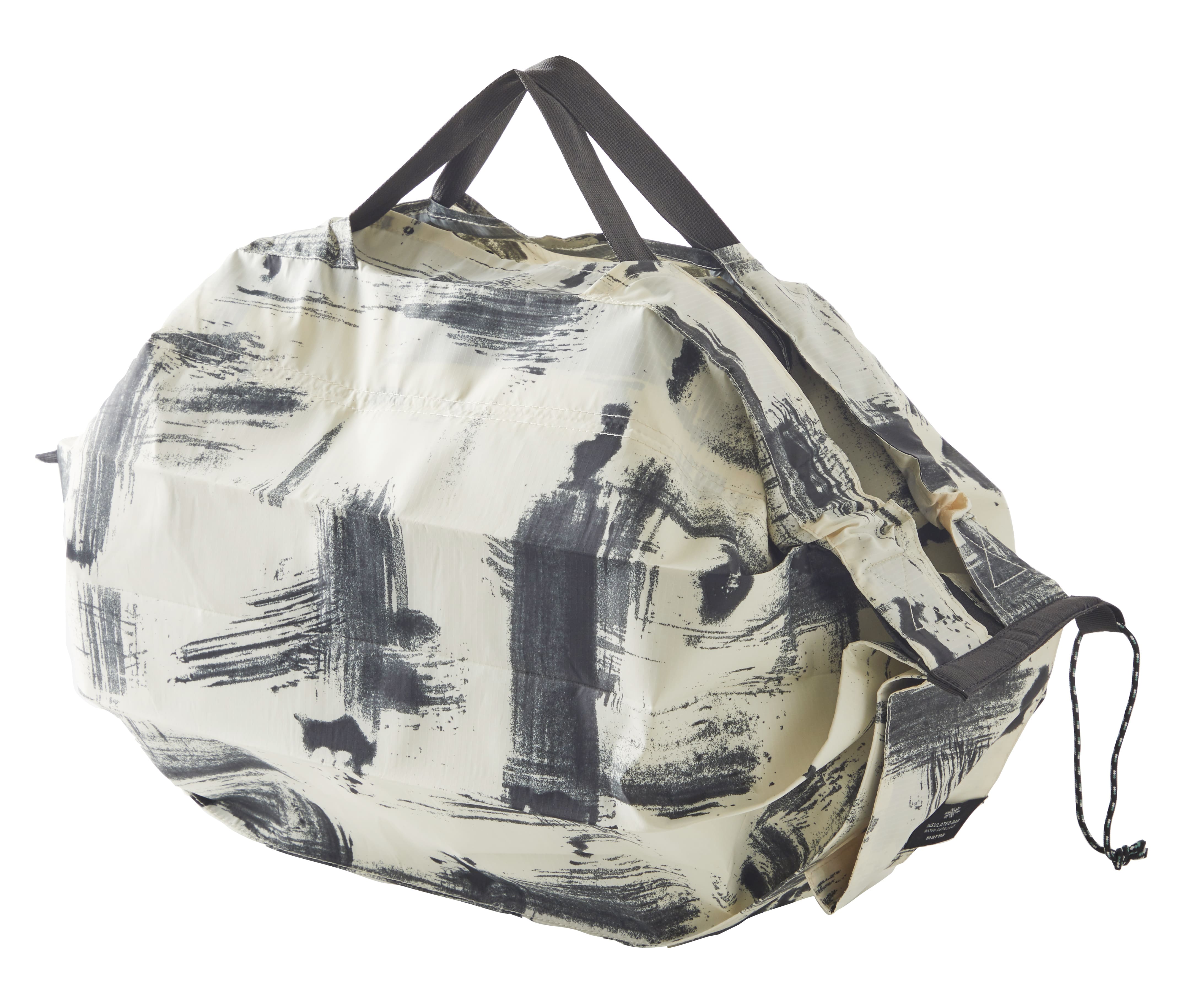 Insulated Bag, White Birch - M - Faltbare Tasche One-Pull (patentiert)