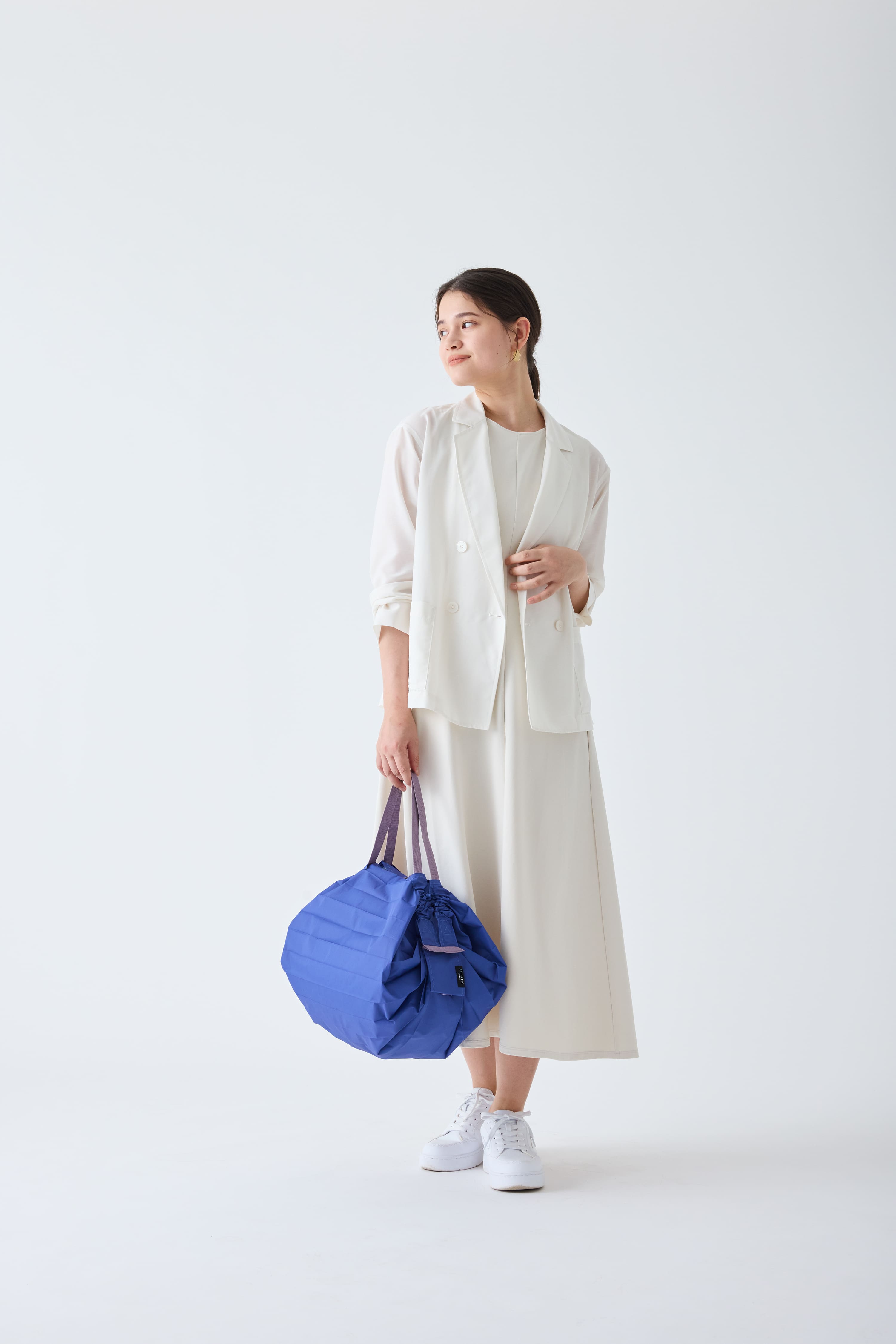 Compact Bag M - Faltbare Einkaufstasche One-Pull (patentiert)