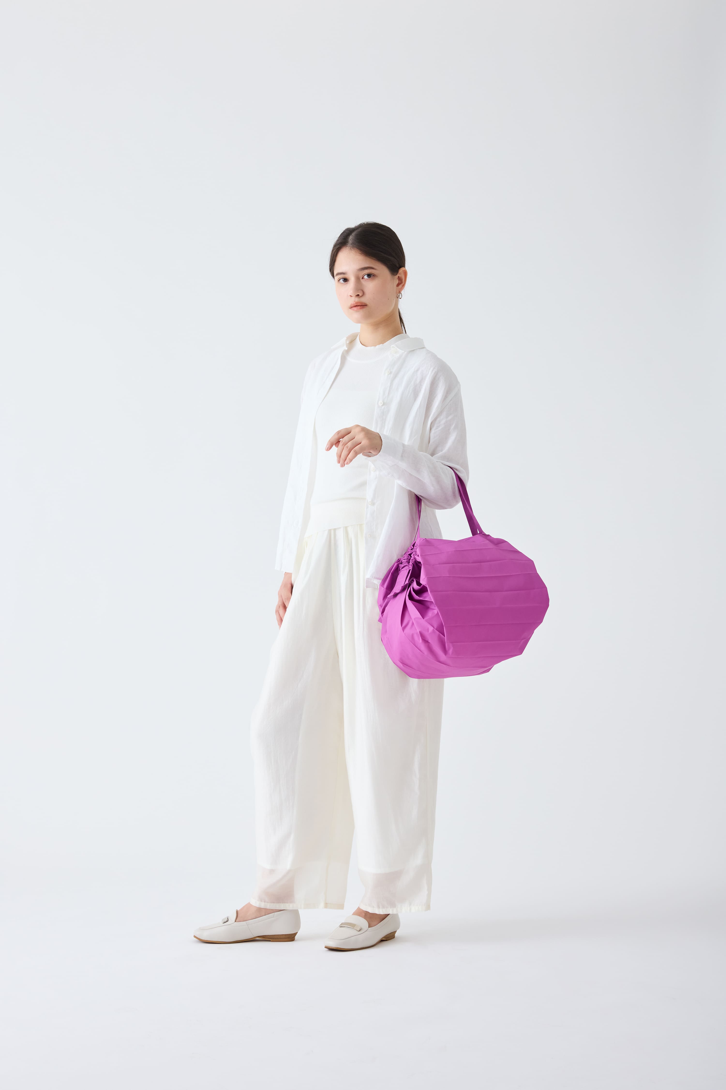 Compact Bag M - Faltbare Einkaufstasche One-Pull (patentiert)