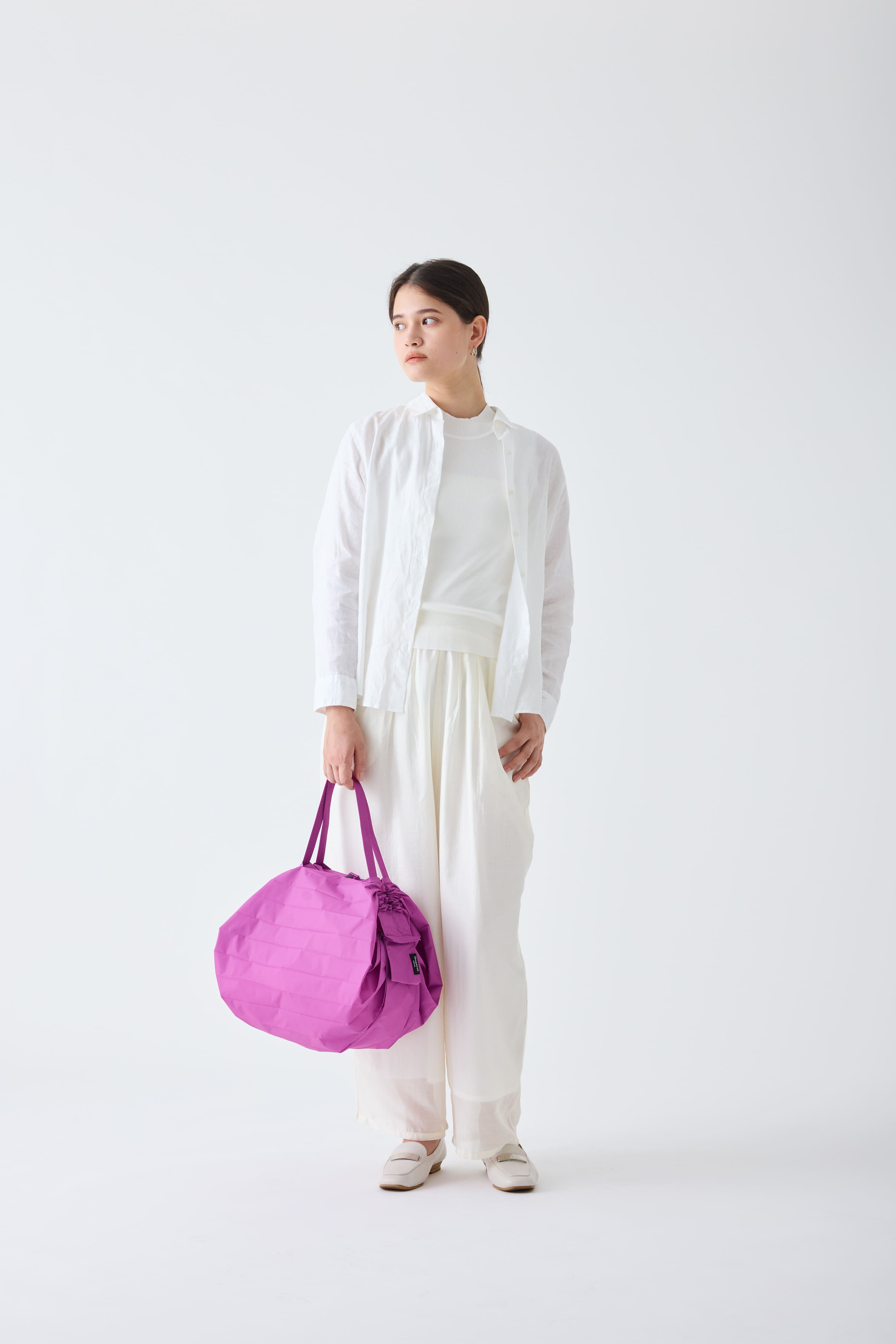 Compact Bag M - Faltbare Einkaufstasche One-Pull (patentiert)