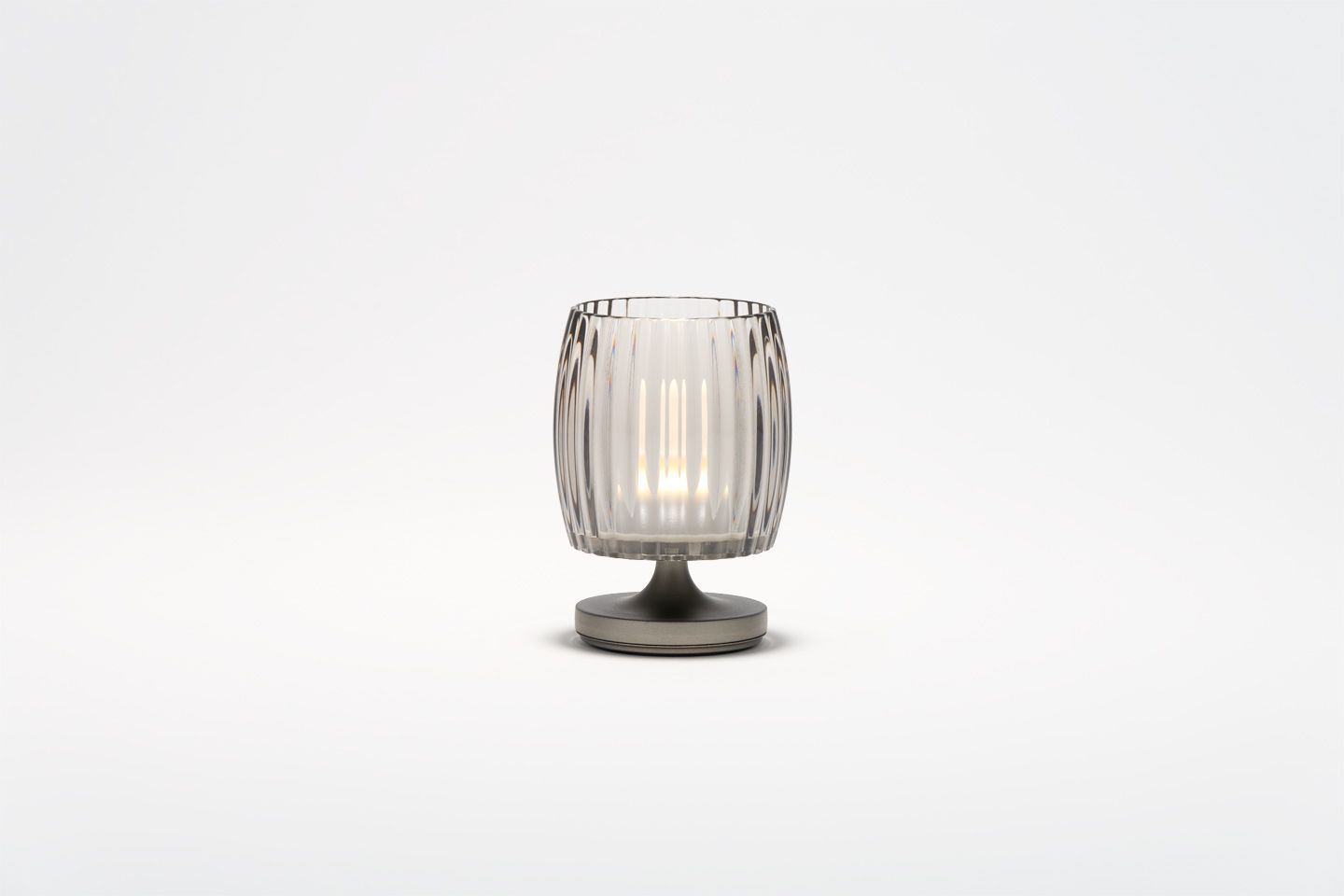 Hari - Lamp M  Waves Gun metal