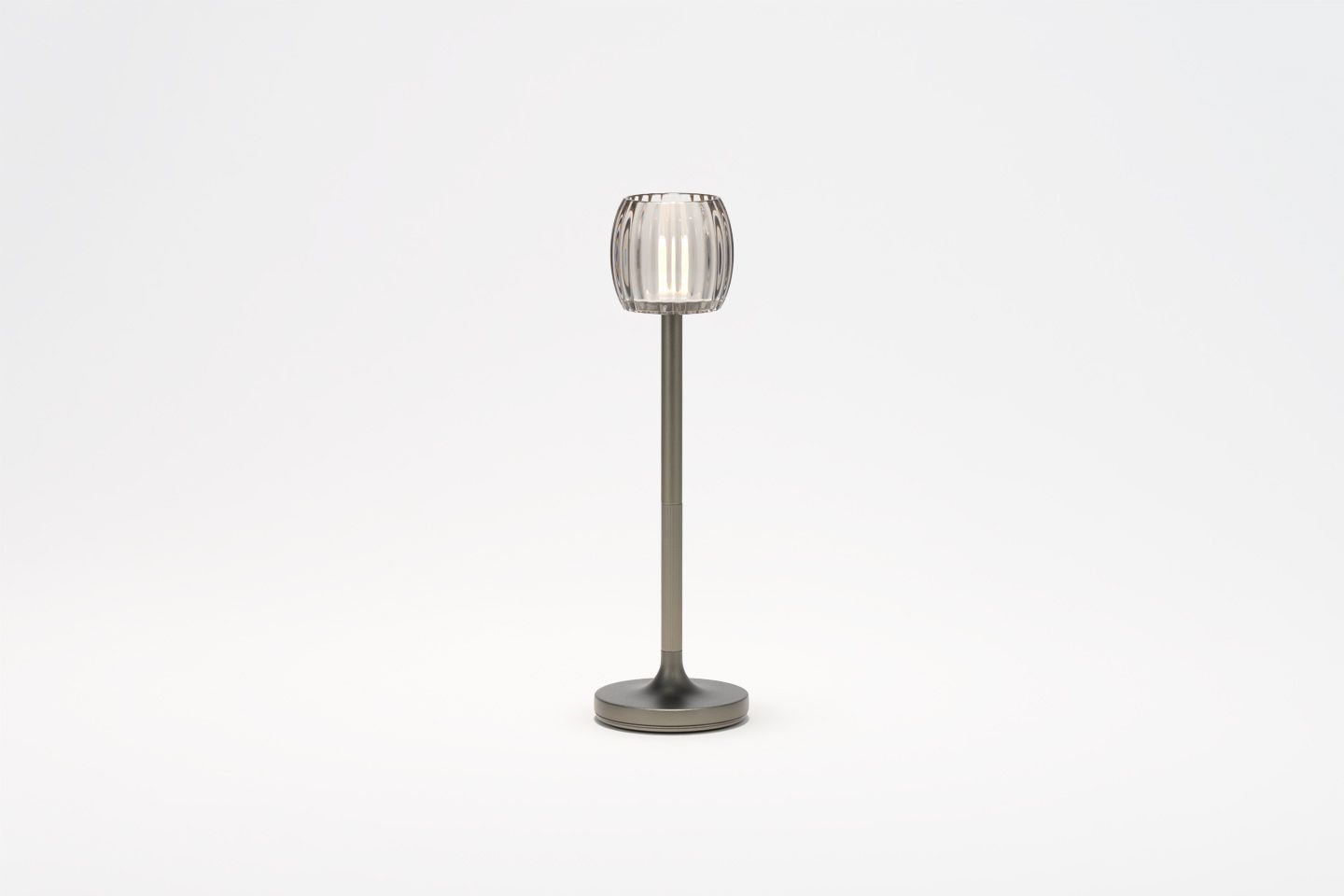 Hari - Bistro Lamp  Waves Gun metal