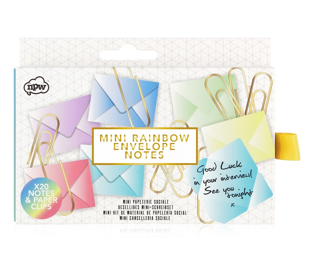 Rainbow Social Stationery