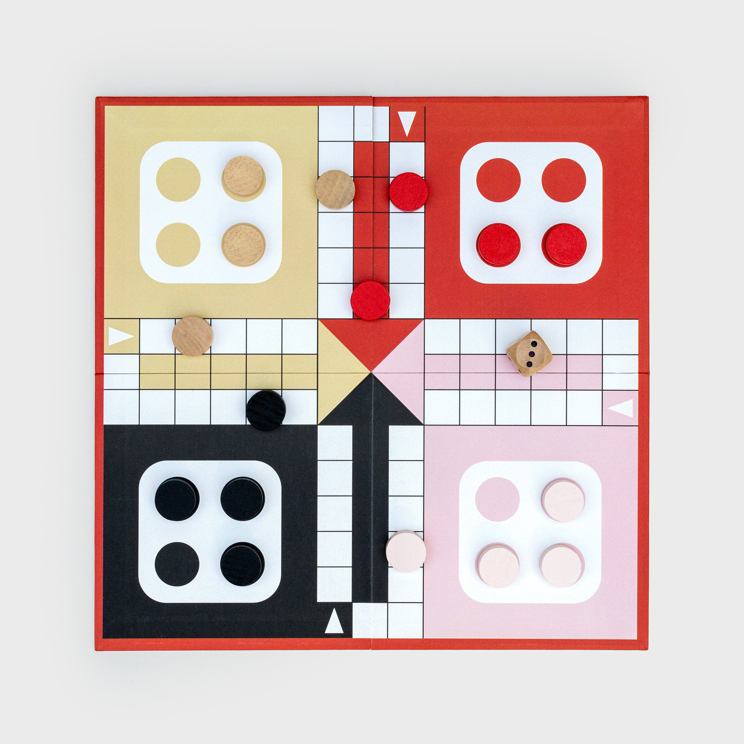 LUDO IN A BOOK - Spiel Eile-mit-Weile